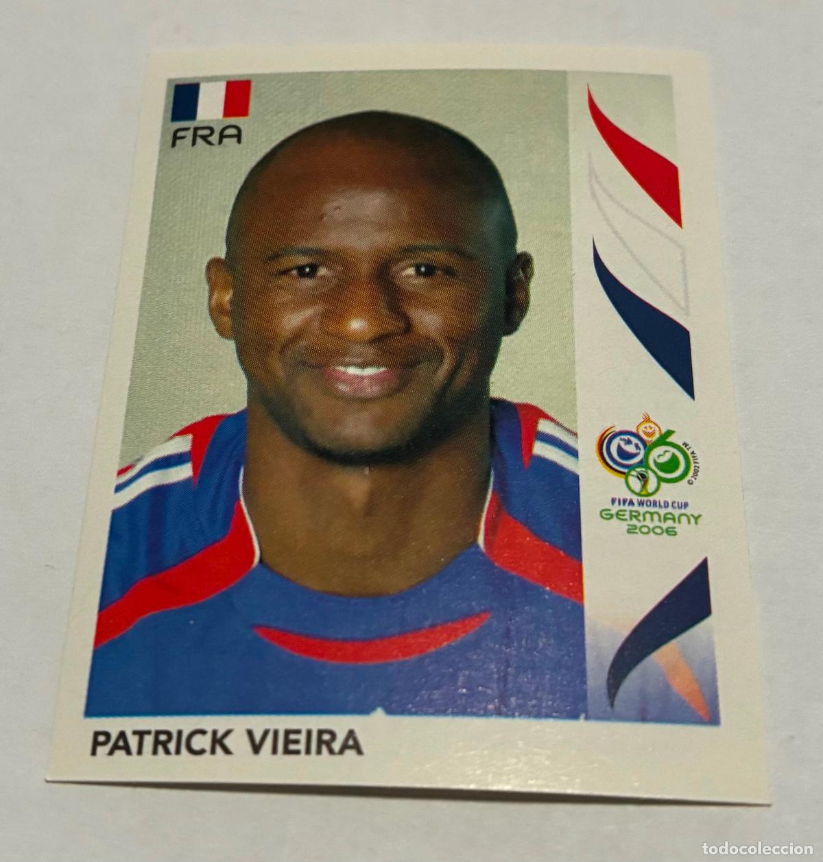 Cromos de F&uacute;tbol: CROMO FUTBOL MUNDIAL ALEMANIA 2006, PANINI, Numero 466, PATRICK VIEIRA, Francia