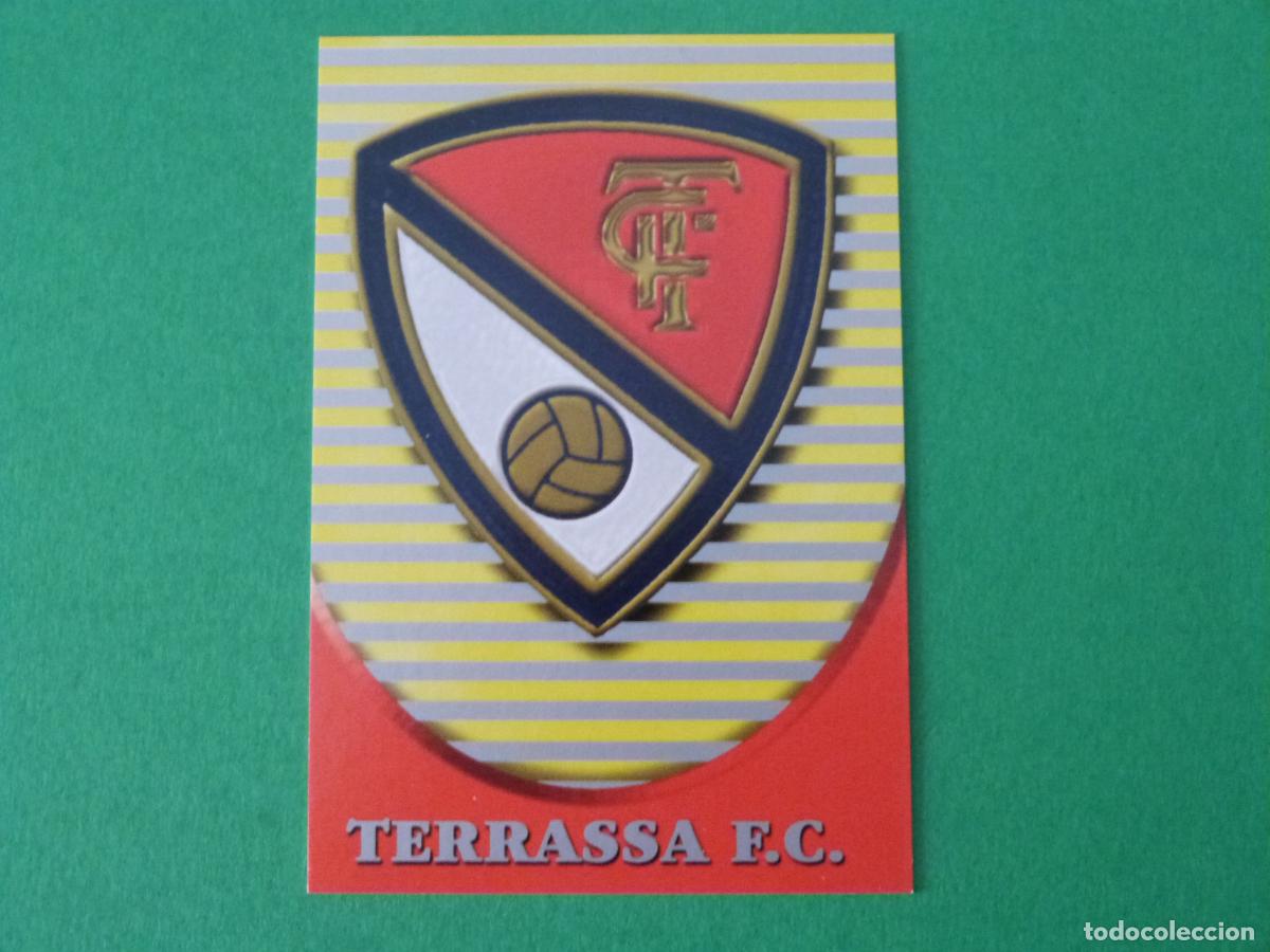 Cromos de F&uacute;tbol: TRADING CARD FUTBOL ESCUDO TERRASA F.C. N&ordm; 571 FICHAS LIGA MUNDICROMO 2002-2003/02-03
