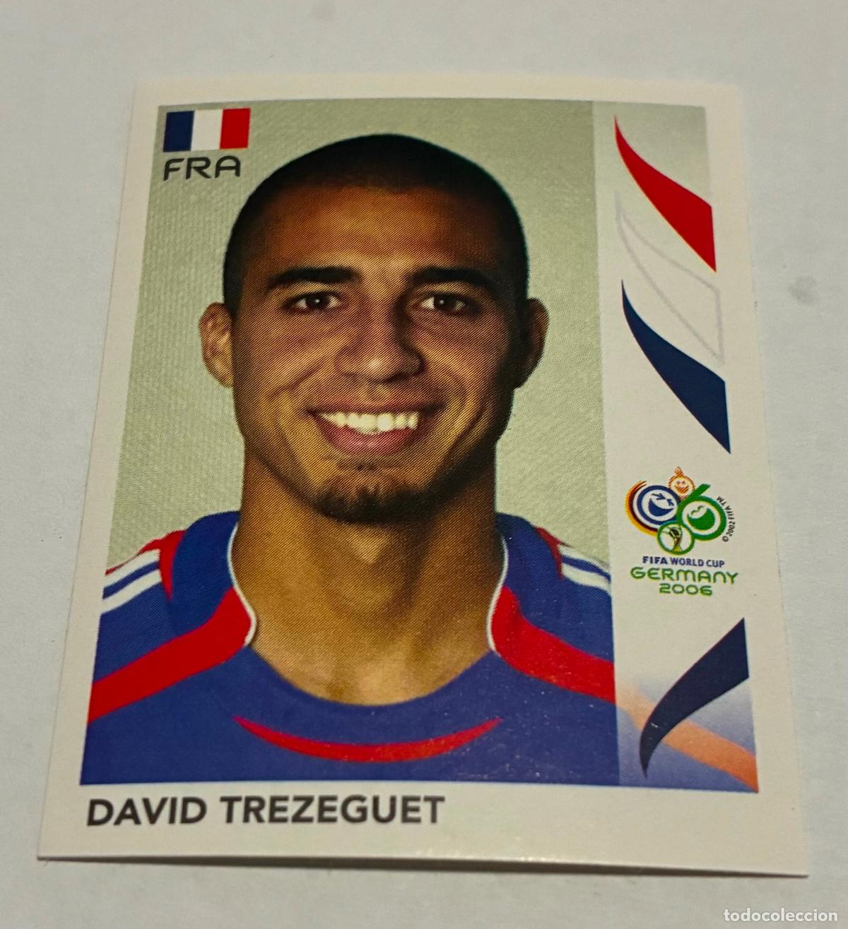Cromos de F&uacute;tbol: CROMO FUTBOL MUNDIAL ALEMANIA 2006, Numero 470, DAVID TREZEGUET, Francia