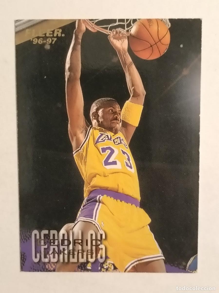 Cromos de F&uacute;tbol: #53 CEDRIC CEBALLOS (LOS ANGELES LAKERS) CARDS NBA 96/97 FLEER