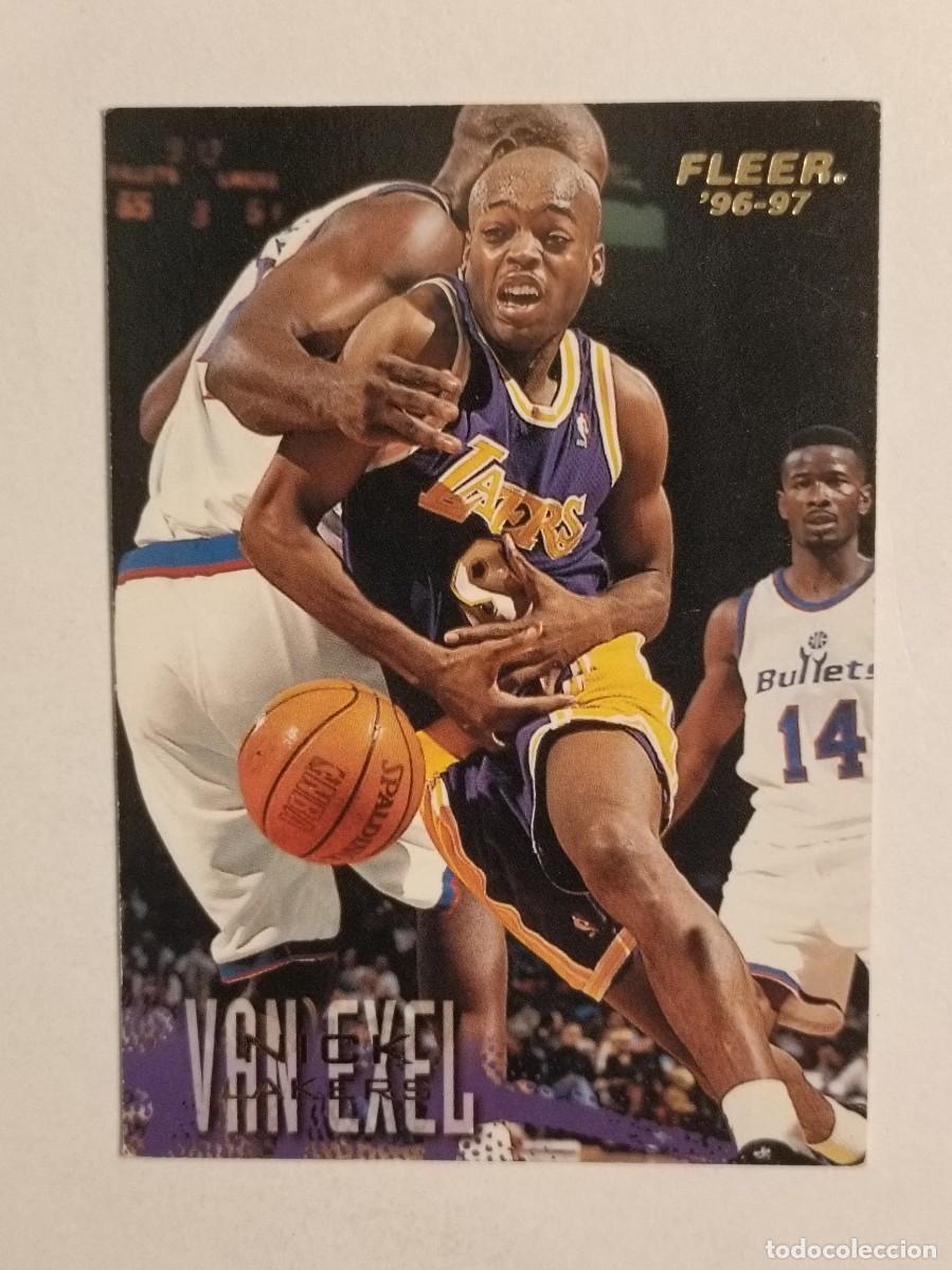 Cromos de F&uacute;tbol: #56 NICK VAN EXEL (LOS ANGELES LAKERS) CARDS NBA 96/97 FLEER