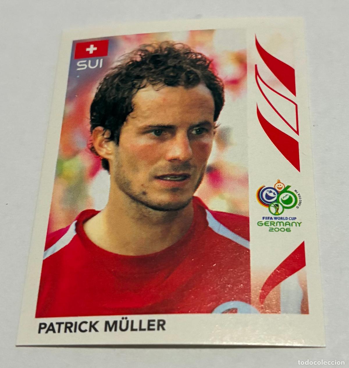 Cromos de F&uacute;tbol: CROMO FUTBOL MUNDIAL ALEMANIA 2006, PANINI, Numero 478, PATRICK MULLER, Suiza