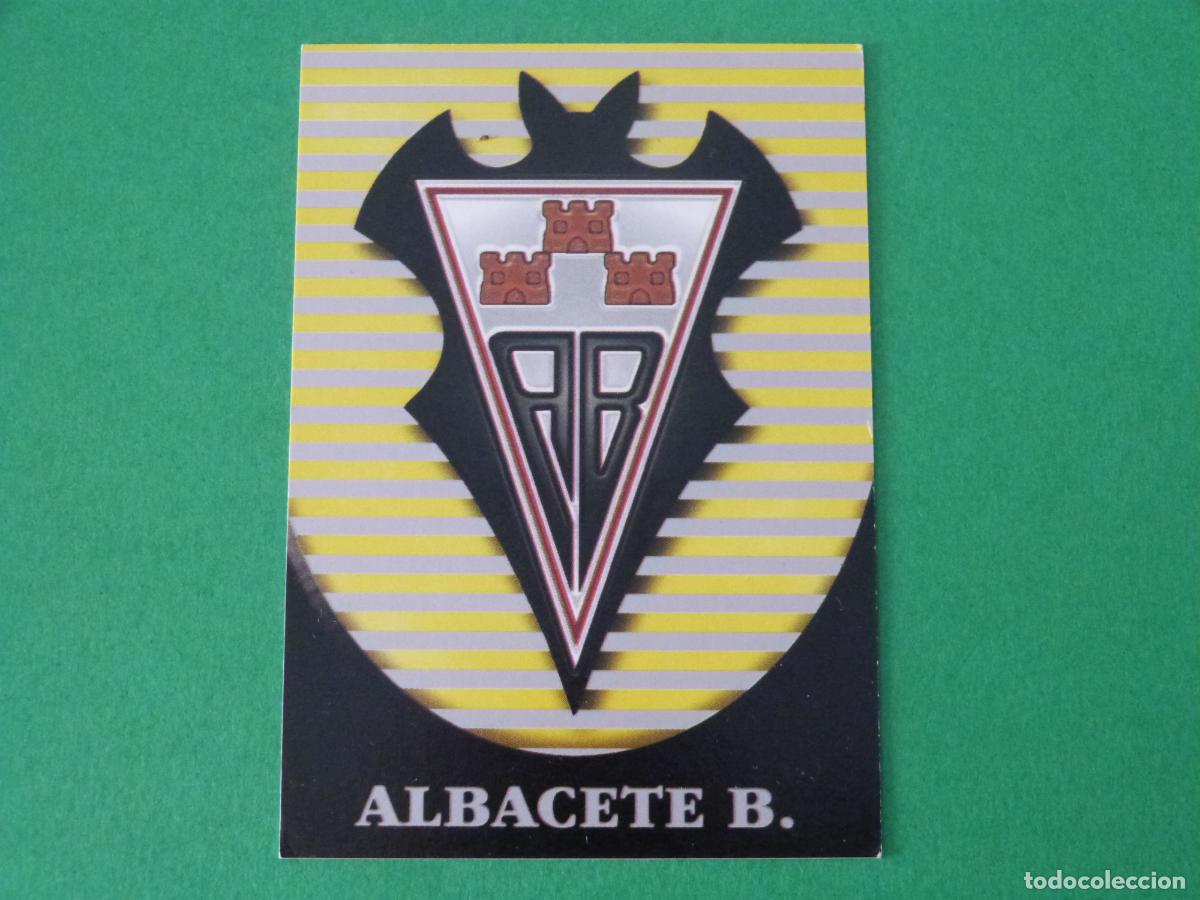 Cromos de F&uacute;tbol: TRADING CARD FUTBOL ESCUDO ALBACETE BALOMPIE N&ordm; 561 FICHAS LIGA MUNDICROMO 2002-2003/02-03