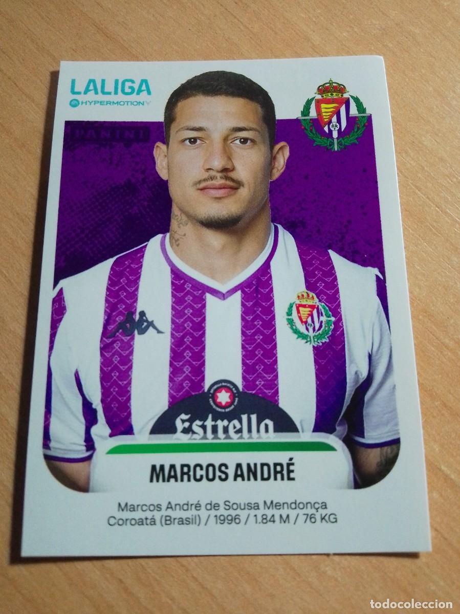 Cromos de F&uacute;tbol: 399 A MARCOS ANDRE DEL VALLADOLID 2&ordf; DIVISION HYPERMOTION 25 26 PANINI 2025 2026 NUEVO