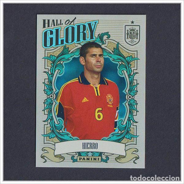 Cromos de F&uacute;tbol: TRIBUTO SELECCI&Oacute;N ESPA&Ntilde;OLA 2010 2026 PANINI HIERRO HG7 HALL OF GLORY ESPA&Ntilde;A COLECCI&Oacute;N LIGA MUNDIAL