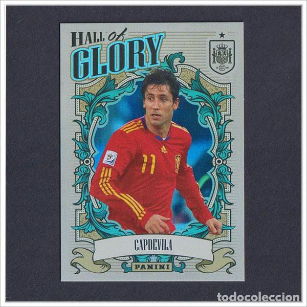 Cromos de F&uacute;tbol: TRIBUTO SELECCI&Oacute;N ESPA&Ntilde;OLA 2010 2026 PANINI CAPDEVILA HG3 HALL OF GLORY ESPA&Ntilde;A ALBUM LIGA MUNDIAL