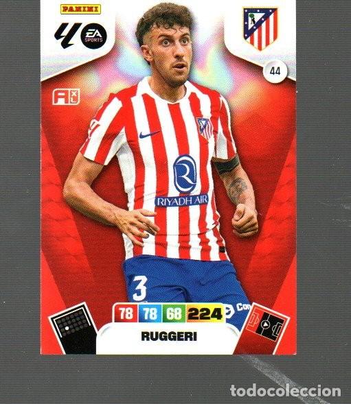 Cromos de F&uacute;tbol: CROMO DE XL ADRENALYN LA LIGA 2025 / 26 DEL ATL&Eacute;TICO DE MADRID RUGGERI N&ordm; 44