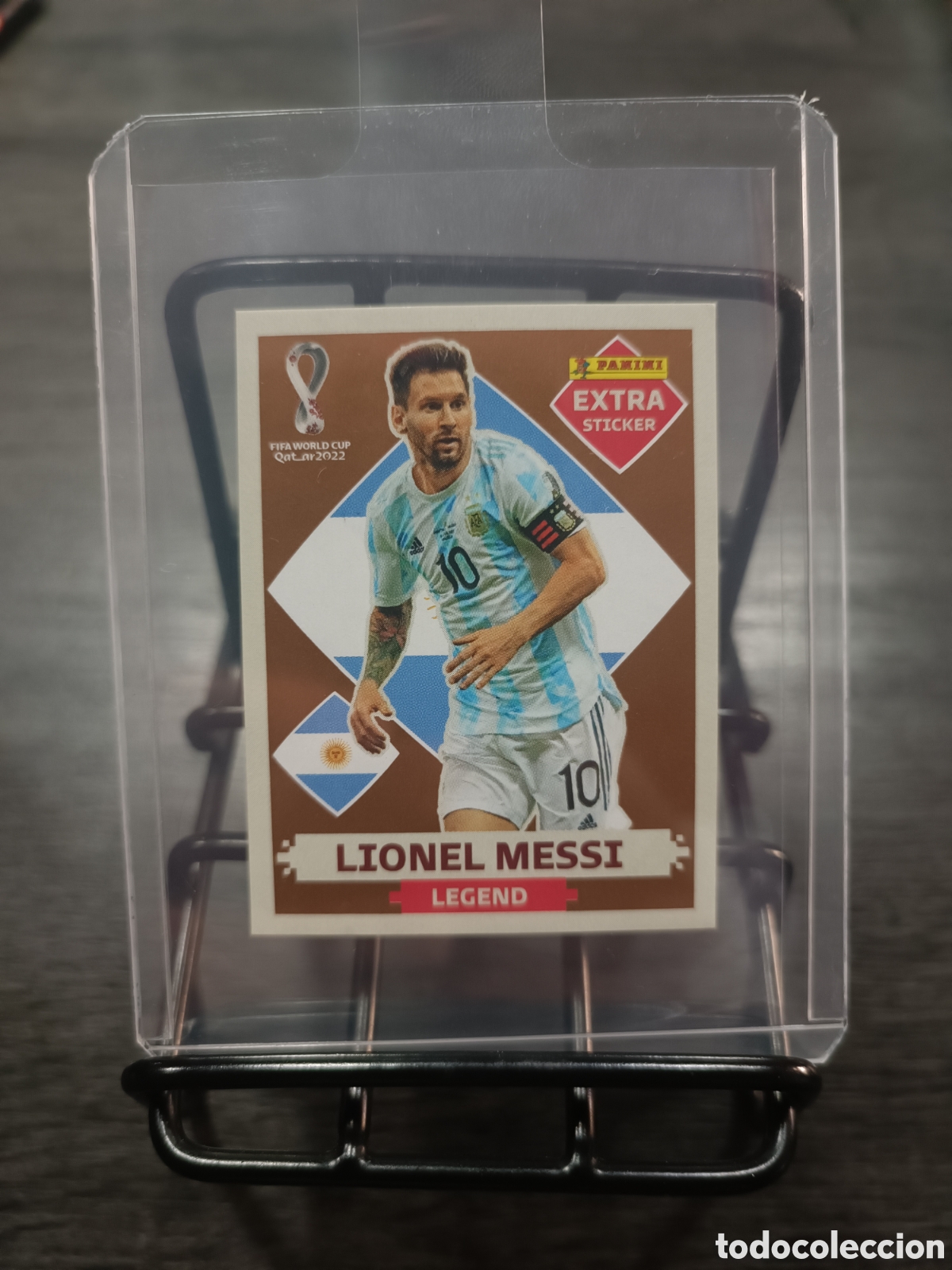 Cromos de F&uacute;tbol: 2022 Qatar Extra Sticker Bronce Messi