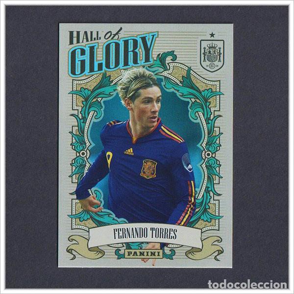 Cromos de F&uacute;tbol: TRIBUTO SELECCI&Oacute;N ESPA&Ntilde;OLA 2010 2026 PANINI FERNANDO TORRES HG6 HALL OF GLORY ESPA&Ntilde;A LIGA MUNDIAL