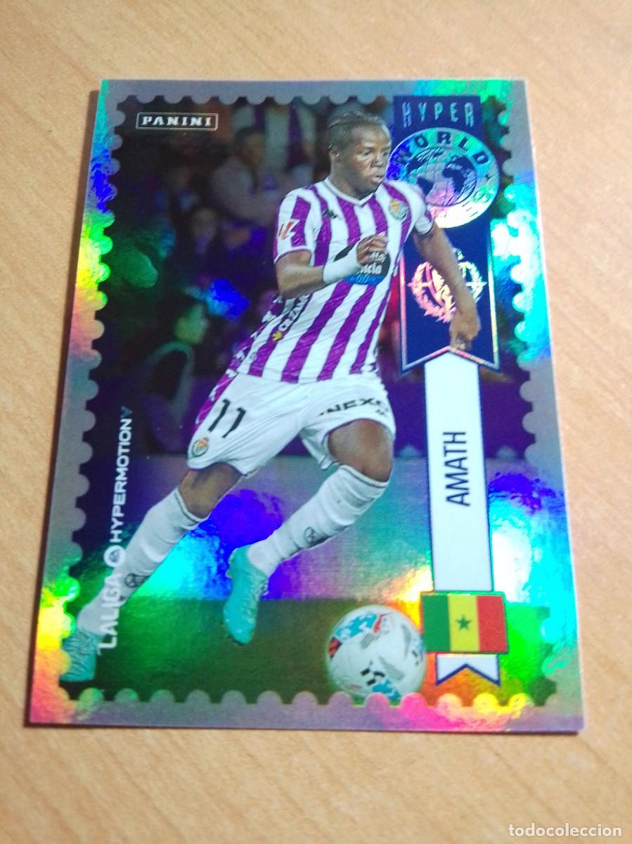 Cromos de F&uacute;tbol: 438 AMATH HYPER WORLD DEL VALLADOLID 2&ordf; DIVISION HYPERMOTION 25 26 PANINI 2025 2026 NUEVO