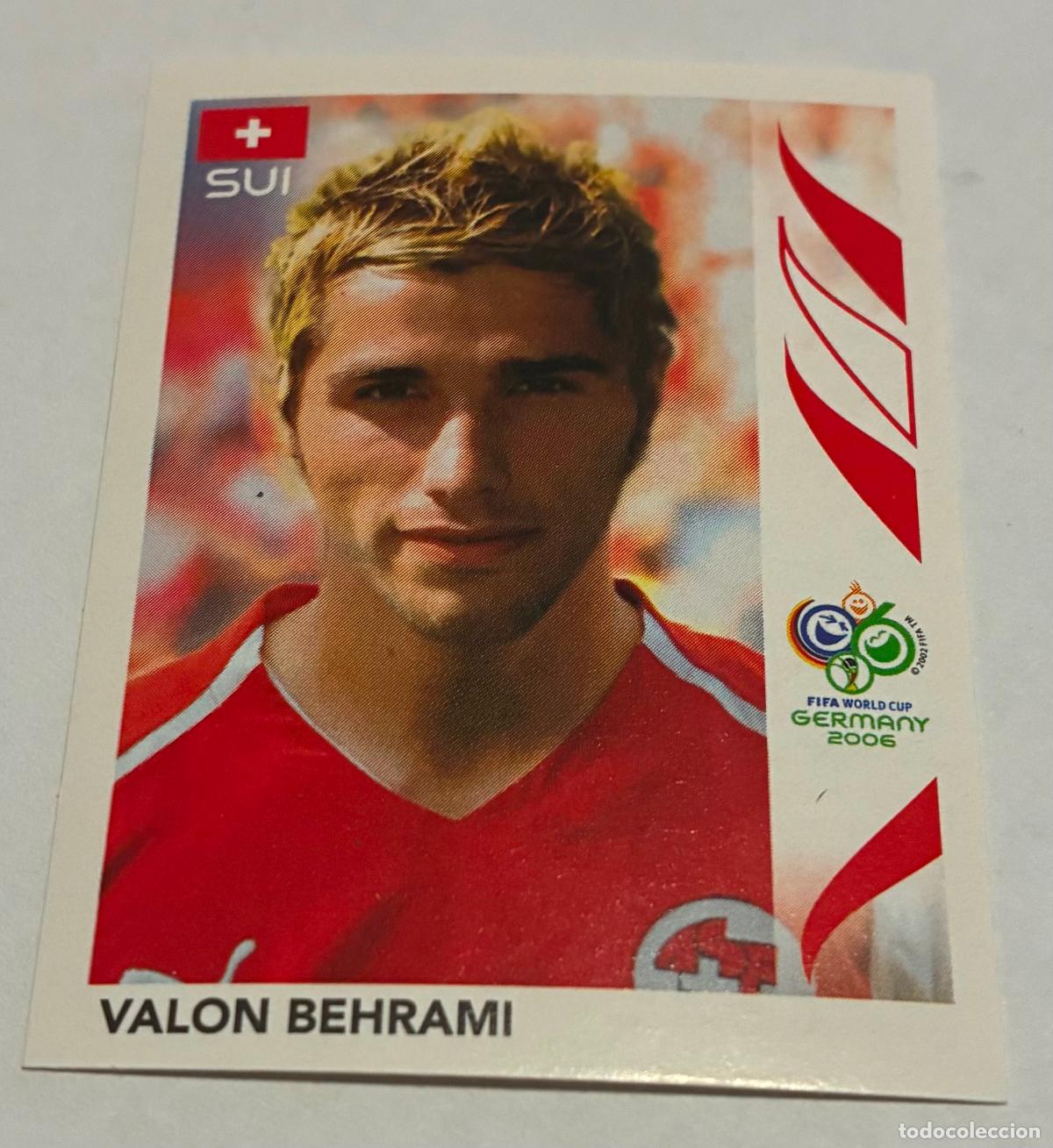 Cromos de F&uacute;tbol: CROMO FUTBOL MUNDIAL ALEMANIA 2006, PANINI, Numero 488, VALON BEHRAMI, Suiza