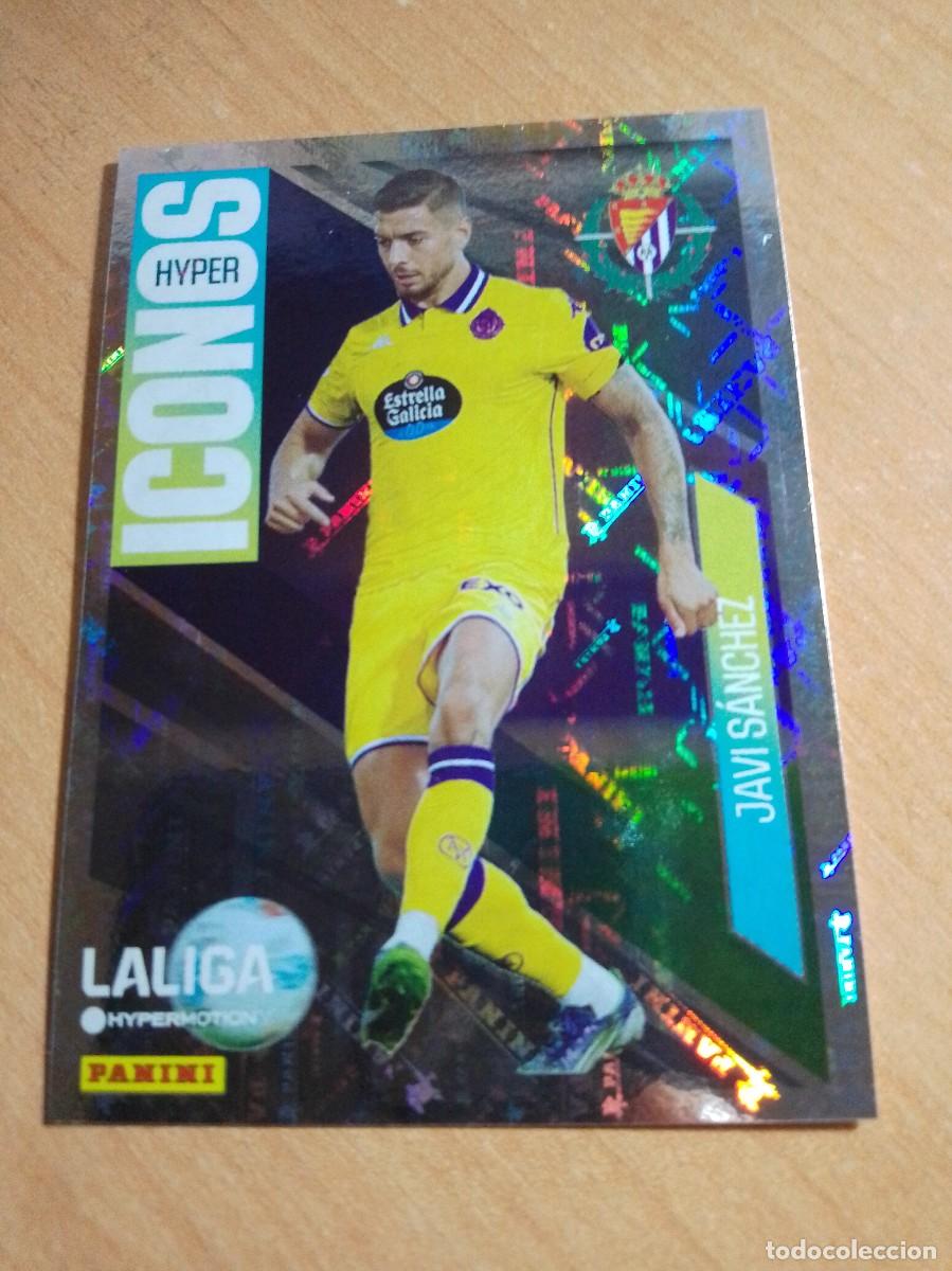 Cromos de F&uacute;tbol: 462 JAVI SANCHEZ HYPER ICONOS DEL VALLADOLID 2&ordf; DIVISION HYPERMOTION 25 26 PANINI 2025 2026 NUEVO