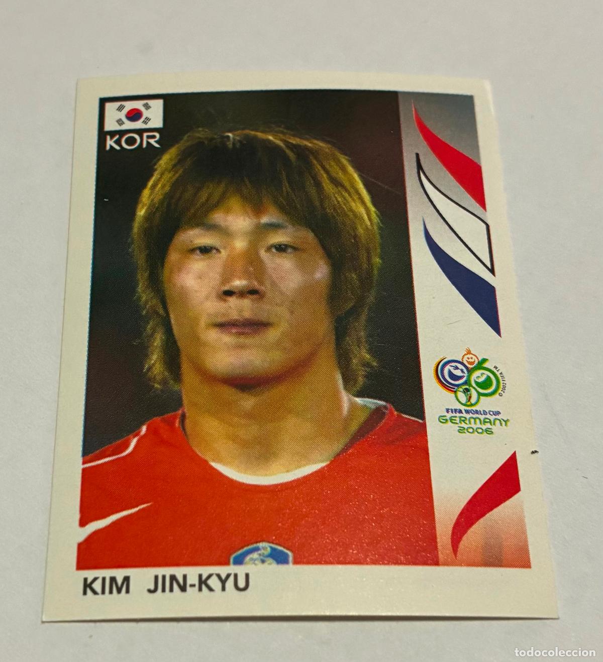 Figurine di Calcio: CROMO FUTBOL MUNDIAL ALEMANIA 2006, PANINI, Numero 498, KIM JIN-KYU corea sur