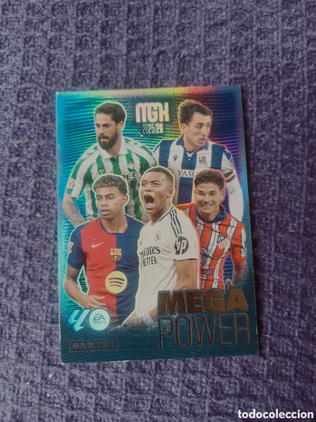 Cromos de F&uacute;tbol: Carta MGK 2025/26 MegaPower