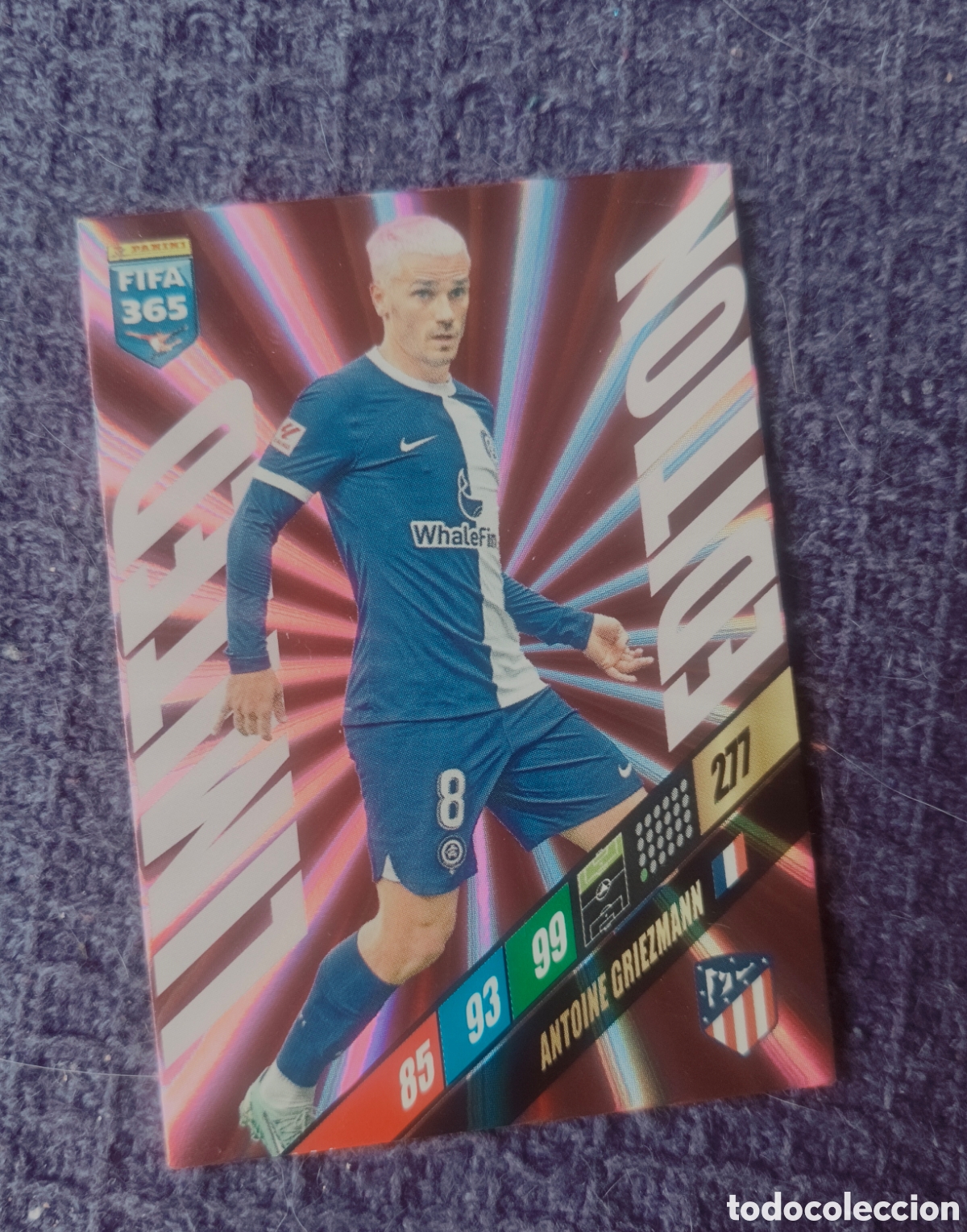 Cromos de F&uacute;tbol: LIMITED EDITION Griezmann (Atl&eacute;tico Madrid) PANINI 2024 Adrenalyn XL FIFA 365