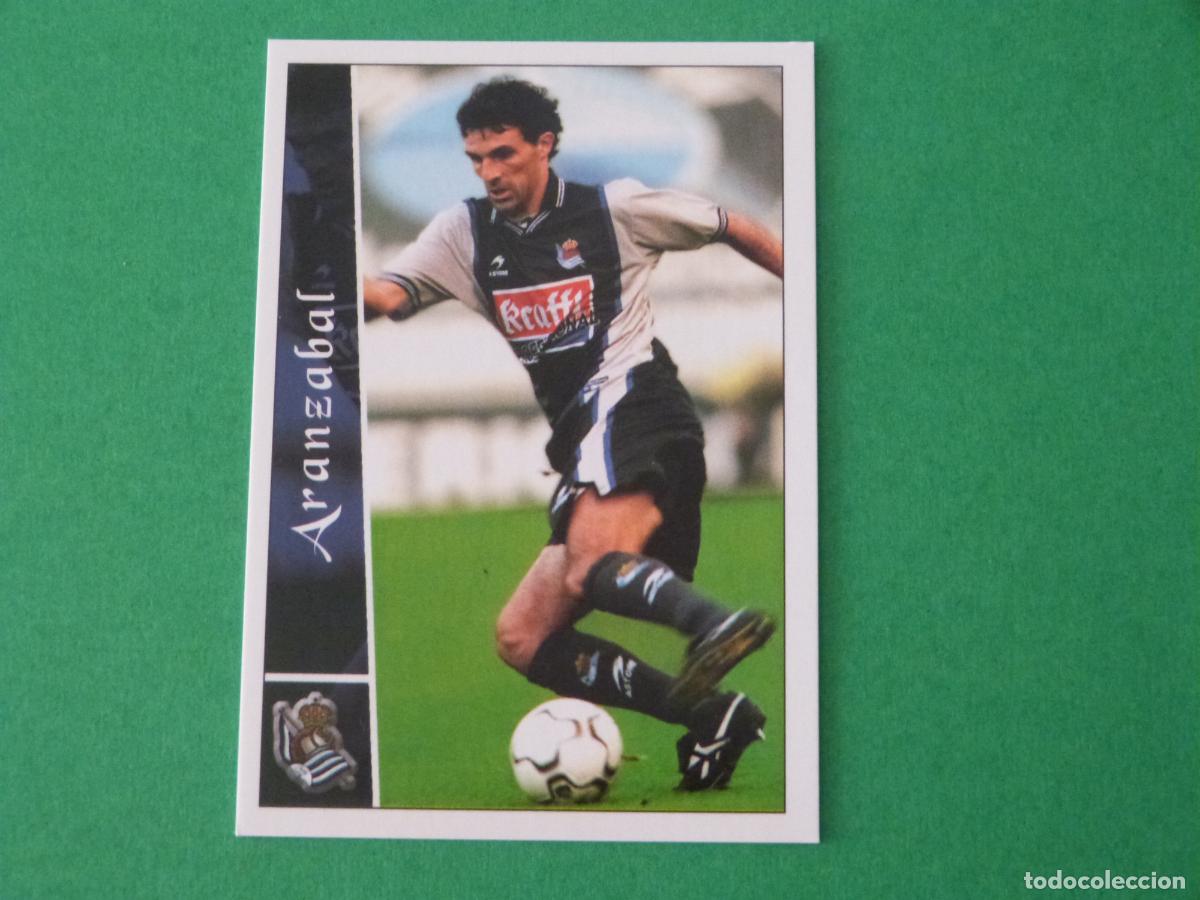 Figurine di Calcio: TRADING CARD FUTBOL ARANZABAL REAL SOCIEDAD N&ordm; 332 FICHAS LIGA MUNDICROMO 2002-2003/02-03