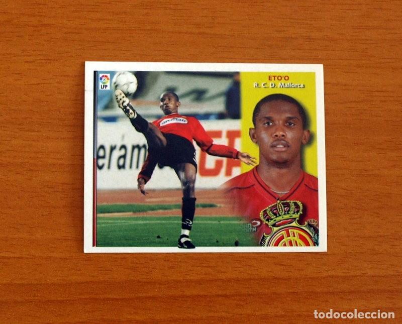 Figurine di Calcio: Mallorca - Eto'o - Etoo - Ediciones Este Liga 2002-2003, 02-03 - Nunca Pegado