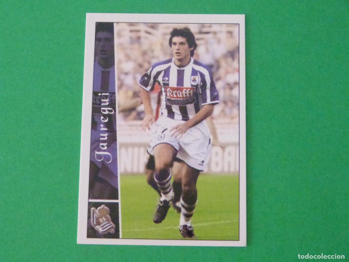 Figurine di Calcio: TRADING CARD FUTBOL JAUREGUI REAL SOCIEDAD N&ordm; 335 FICHAS LIGA MUNDICROMO 2002-2003/02-03