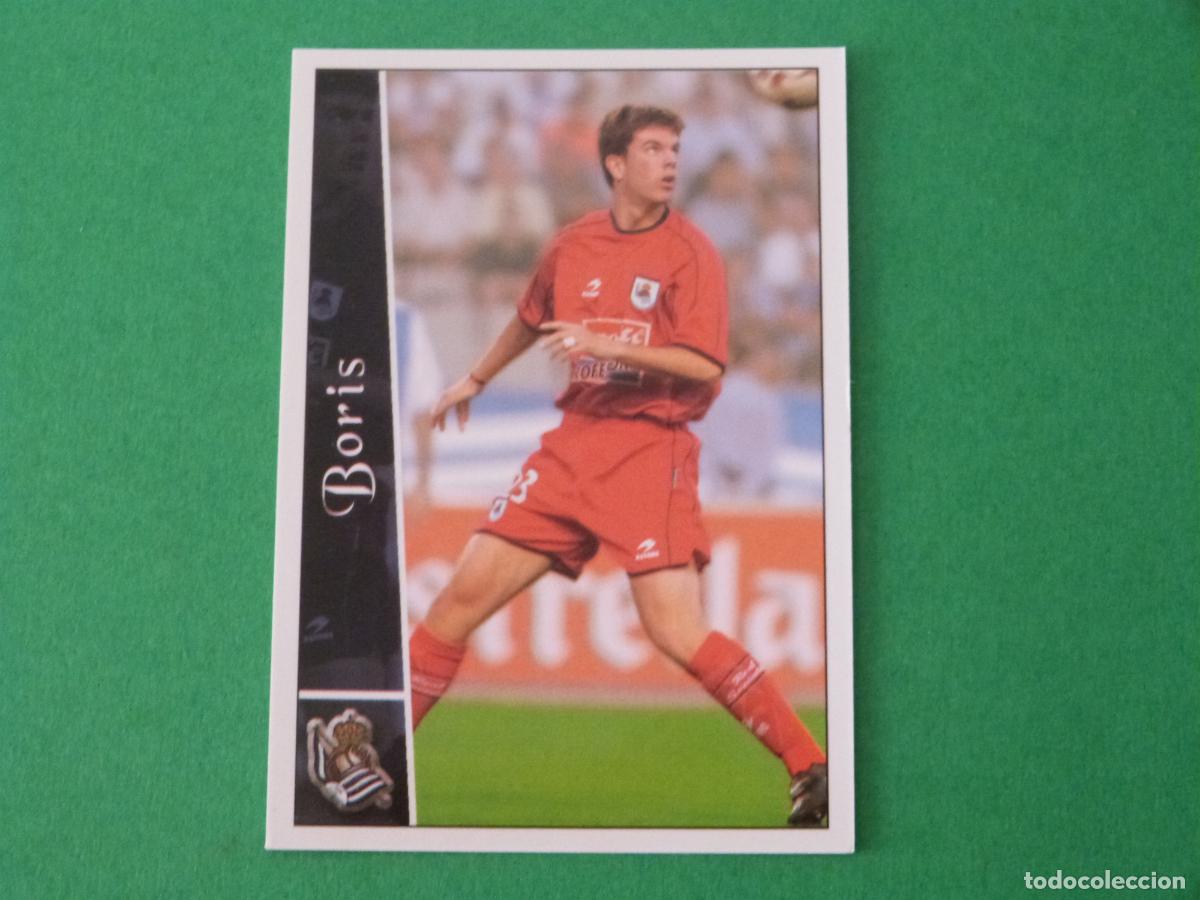 Figurine di Calcio: TRADING CARD FUTBOL BORIS REAL SOCIEDAD N&ordm; 337 FICHAS LIGA MUNDICROMO 2002-2003/02-03