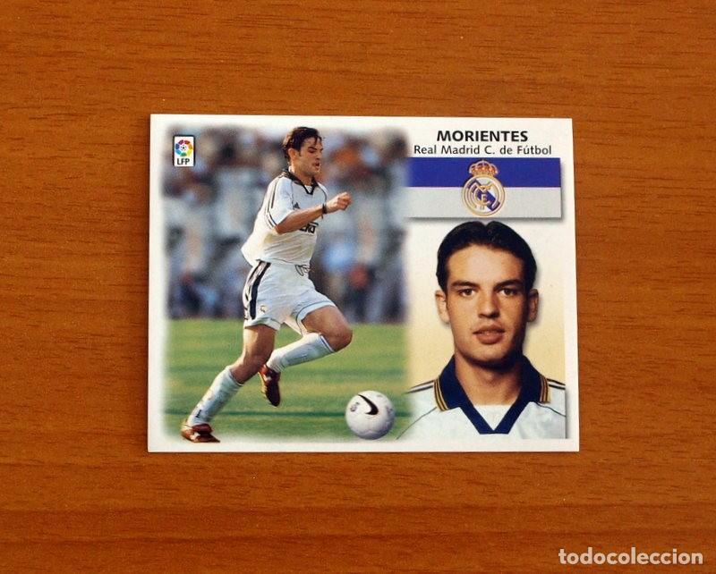 Cromos de F&uacute;tbol: Real Madrid - Morientes - Ediciones Este Liga 1999-2000, 99-00 - Nunca pegado