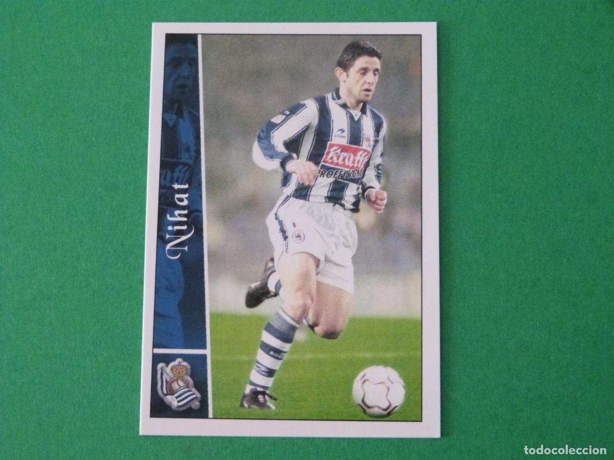 Cromos de F&uacute;tbol: TRADING CARD FUTBOL NIHAT REAL SOCIEDAD N&ordm; 338 FICHAS LIGA MUNDICROMO 2002-2003/02-03