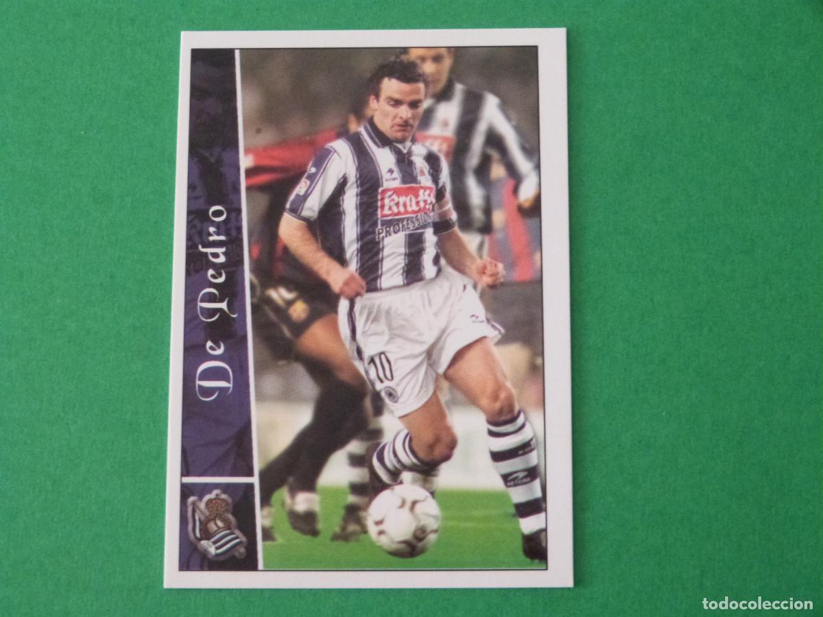 Cromos de F&uacute;tbol: TRADING CARD FUTBOL DE PEDRO REAL SOCIEDAD N&ordm; 339 FICHAS LIGA MUNDICROMO 2002-2003/02-03