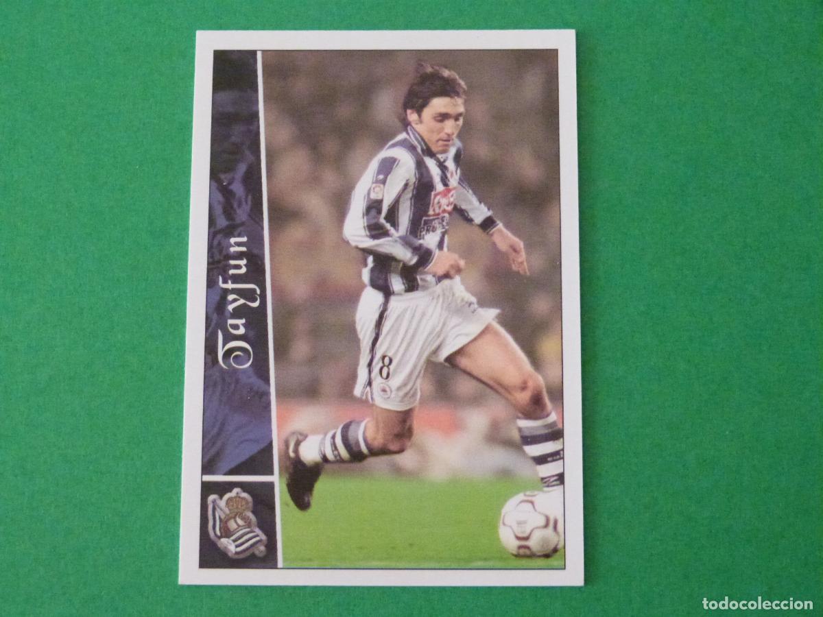 Cromos de F&uacute;tbol: TRADING CARD FUTBOL TAYFUN REAL SOCIEDAD N&ordm; 341 FICHAS LIGA MUNDICROMO 2002-2003/02-03