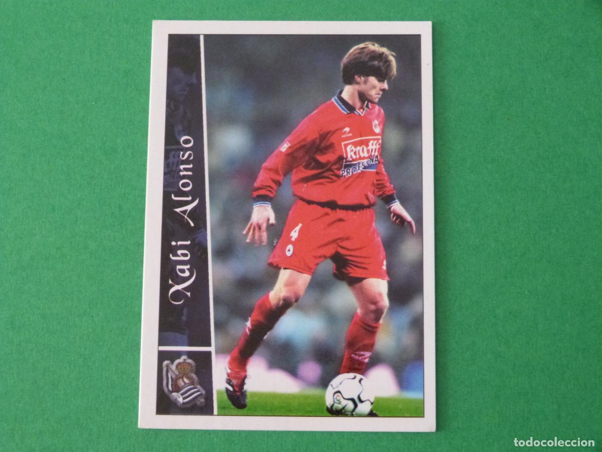 Cromos de F&uacute;tbol: TRADING CARD FUTBOL XABI ALONSO REAL SOCIEDAD N&ordm; 342 FICHAS LIGA MUNDICROMO 2002-2003/02-03