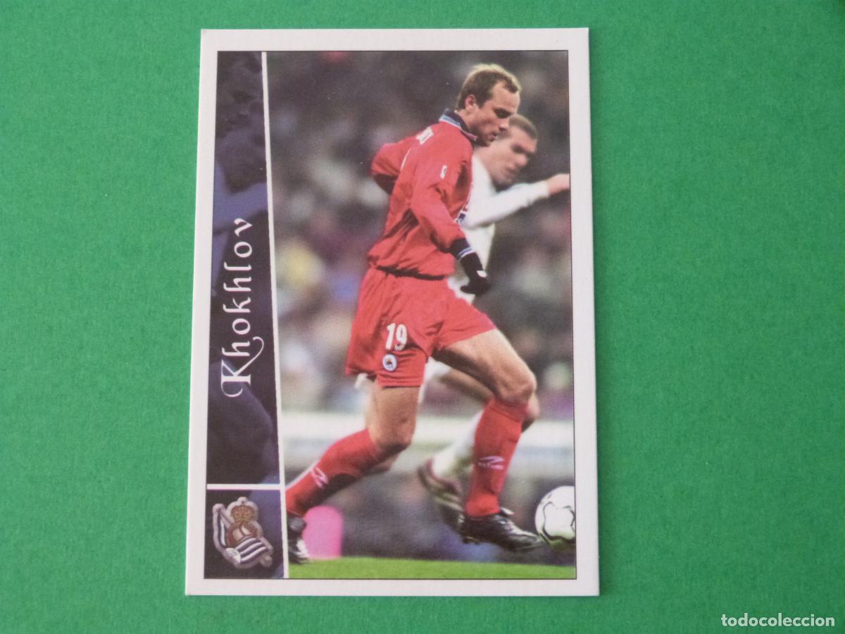 Cromos de F&uacute;tbol: TRADING CARD FUTBOL KHOKHLOV REAL SOCIEDAD N&ordm; 344 FICHAS LIGA MUNDICROMO 2002-2003/02-03