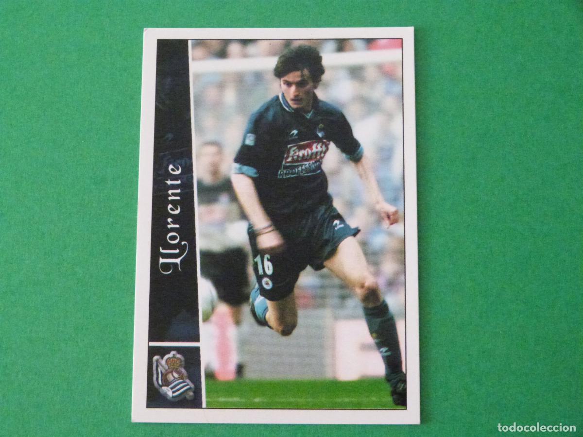 Cromos de F&uacute;tbol: TRADING CARD FUTBOL LLORENTE REAL SOCIEDAD N&ordm; 345 FICHAS LIGA MUNDICROMO 2002-2003/02-03
