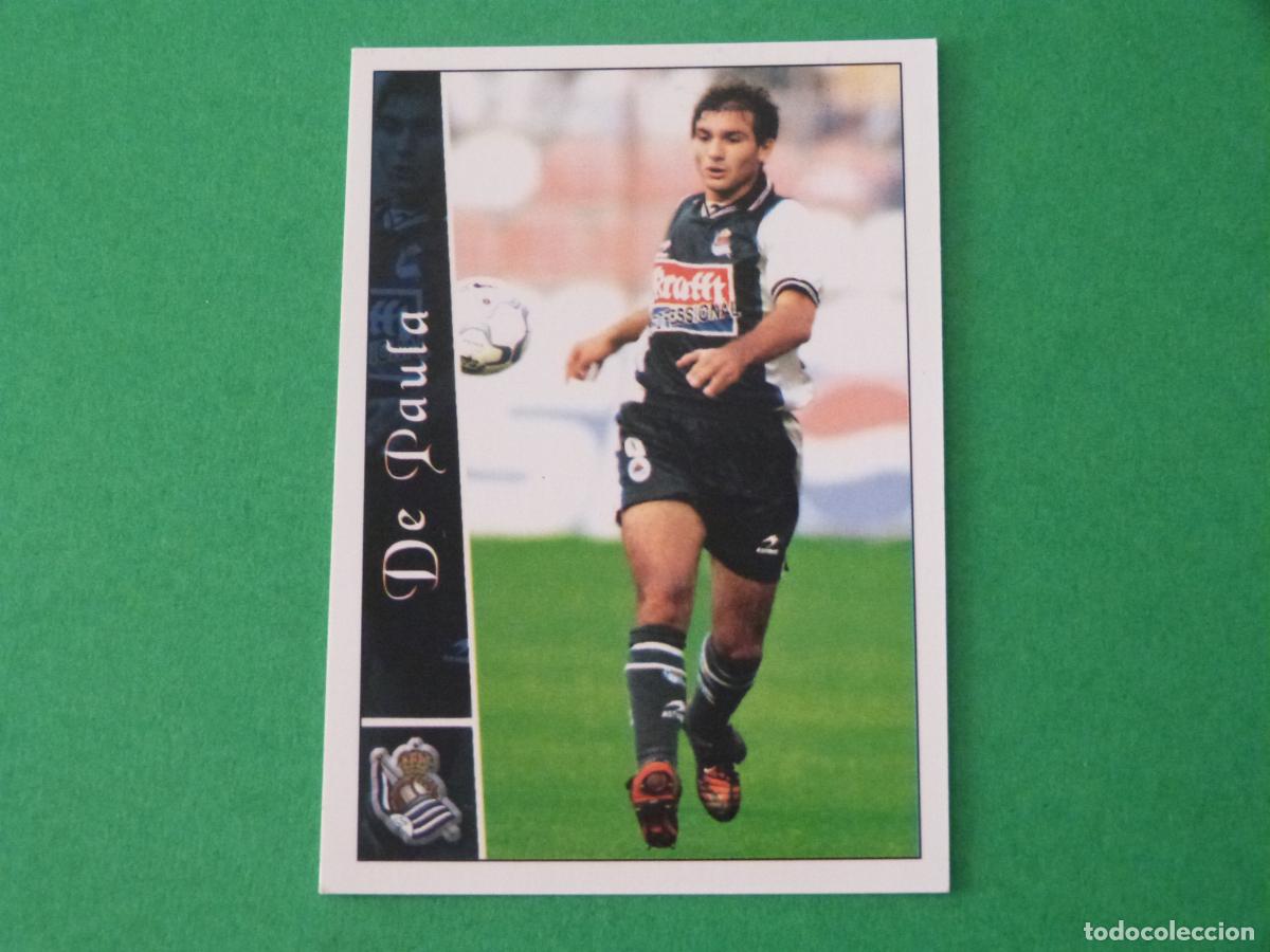 Cartes &agrave; collectionner de Football: TRADING CARD FUTBOL DE PAULA REAL SOCIEDAD N&ordm; 346 FICHAS LIGA MUNDICROMO 2002-2003/02-03