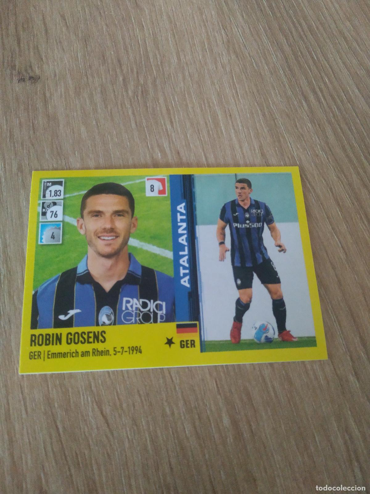 Figurine di Calcio: 14 ROBIN GOSENS ATALANTA CROMO FUTBOL PANINI LIGA ITALIA 21-22 CALCIATORI 2021-2022 SERIE A