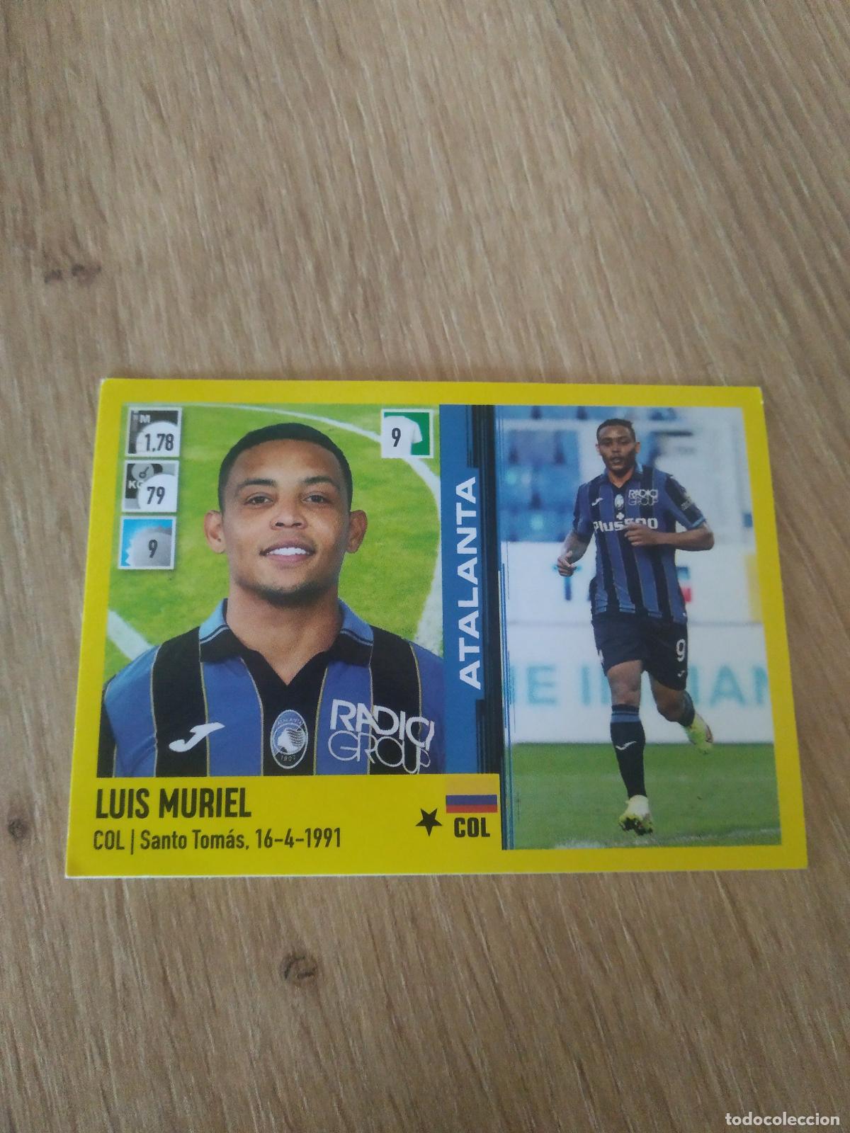 Figurine di Calcio: 29 LUIS MURIEL ATALANTA CROMO FUTBOL PANINI LIGA ITALIA 21-22 CALCIATORI 2021-2022 SERIE A