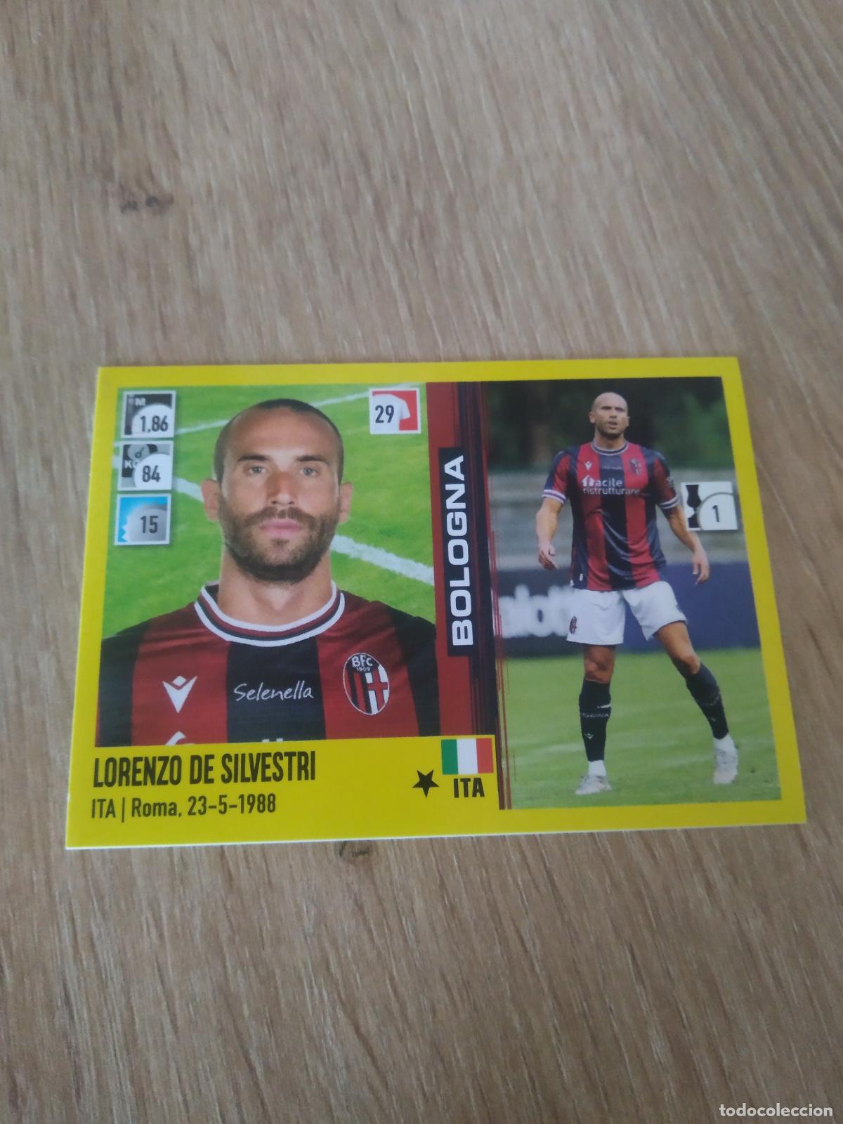Figurine di Calcio: 42 LORENZO DE SILVESTRI BOLOGNA CROMO FUTBOL PANINI LIGA ITALIA 21-22 CALCIATORI 2021-2022 SERIE A