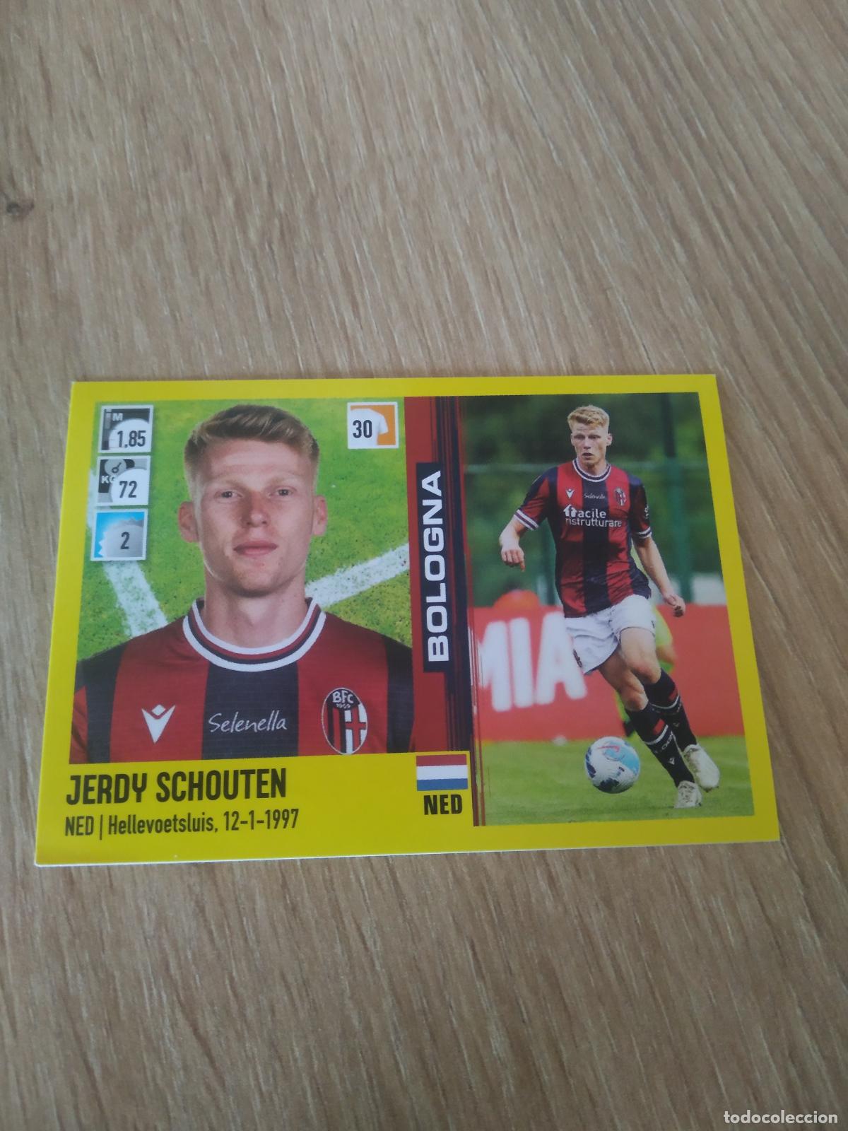Cromos de Futebol: 46 JERDY SCHOUTEN BOLOGNA CROMO FUTBOL PANINI LIGA ITALIA 21-22 CALCIATORI 2021-2022 SERIE A
