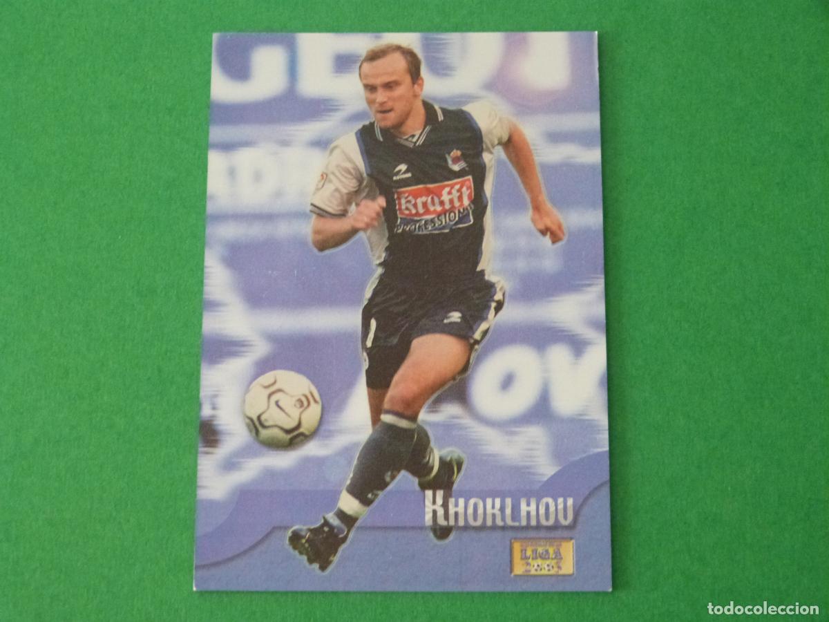 Cromos de F&uacute;tbol: TRADING CARD FUTBOL KHOKLHOV REAL SOCIEDAD N&ordm; 351 FICHAS LIGA MUNDICROMO 2002-2003/02-03