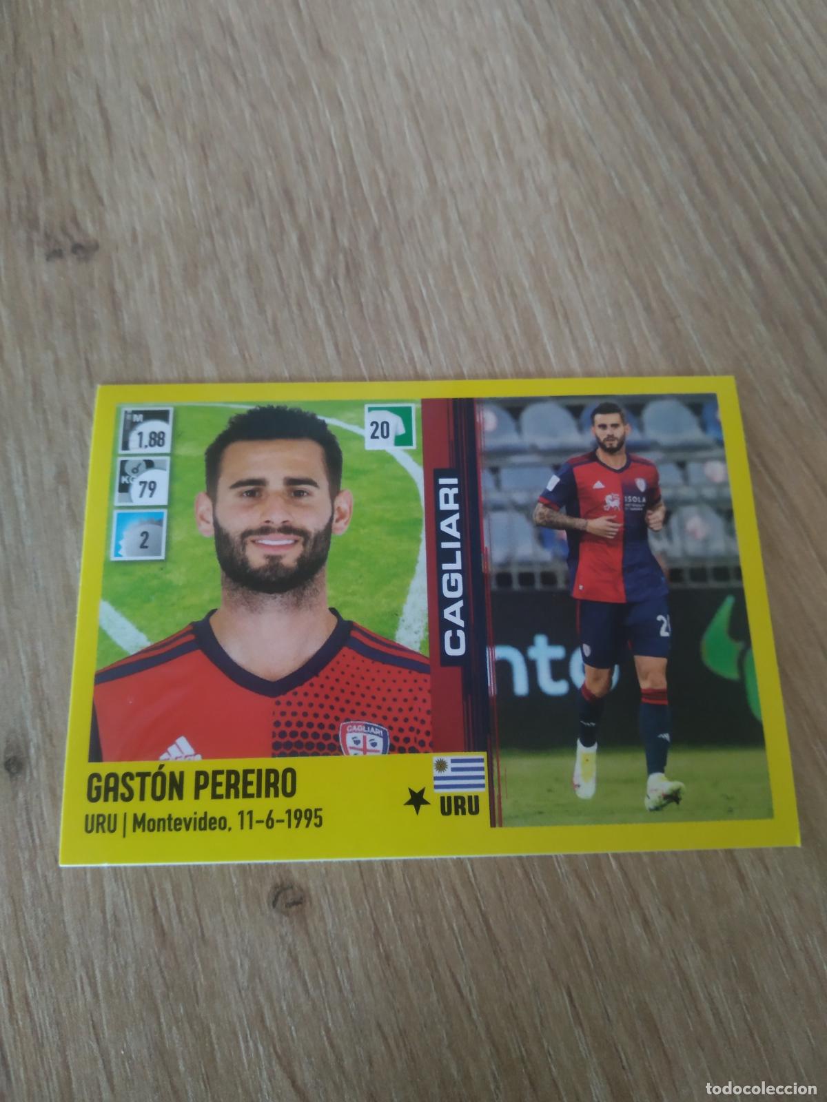 Cromos de F&uacute;tbol: 80 GASTON PEREIRO CAGLIARI CROMO FUTBOL PANINI LIGA ITALIA 21-22 CALCIATORI 2021-2022 SERIE A