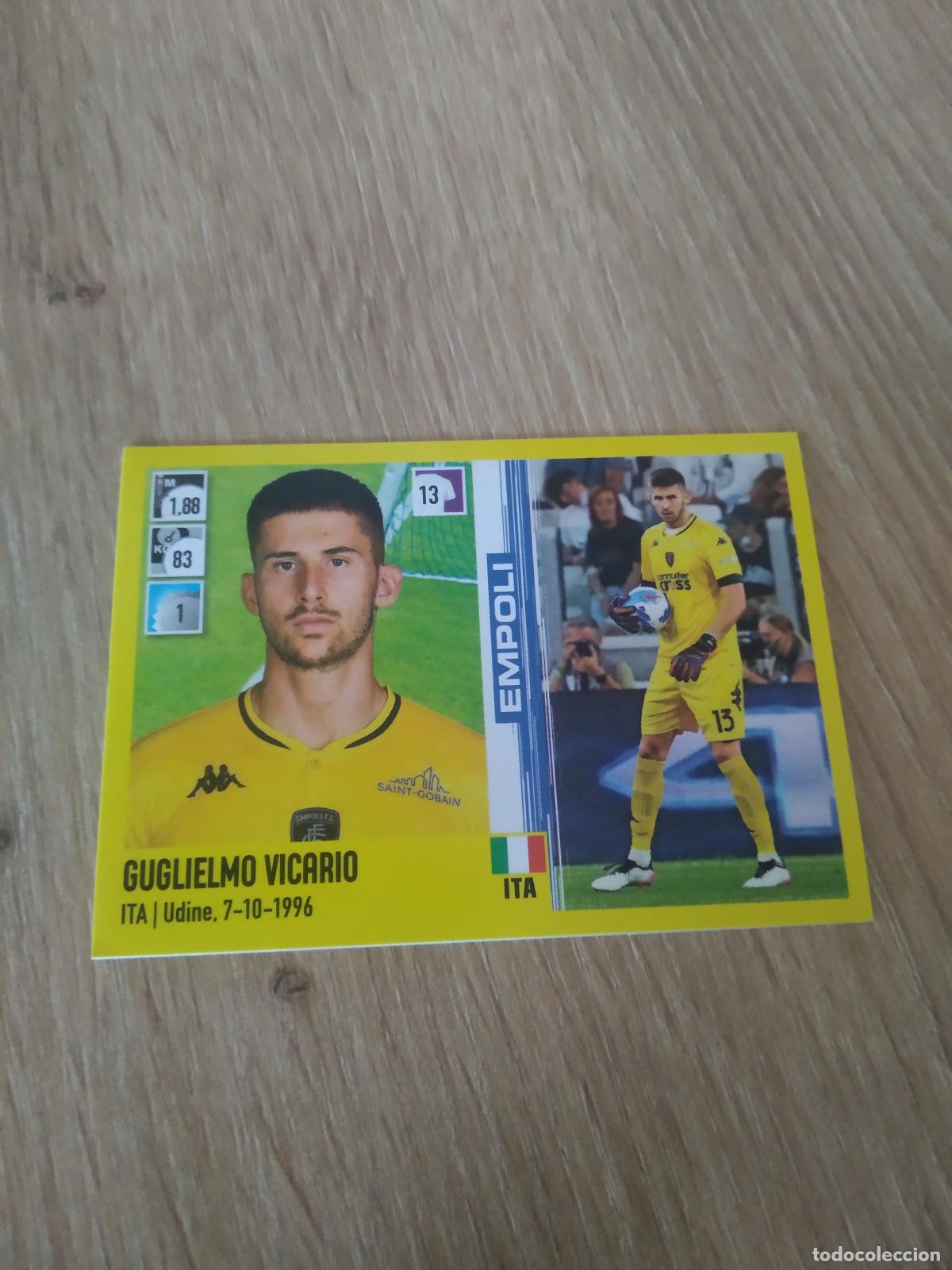 Cromos de F&uacute;tbol: 84 GUGLIELMO VICARIO EMPOLI CROMO FUTBOL PANINI LIGA ITALIA 21-22 CALCIATORI 2021-2022 SERIE A