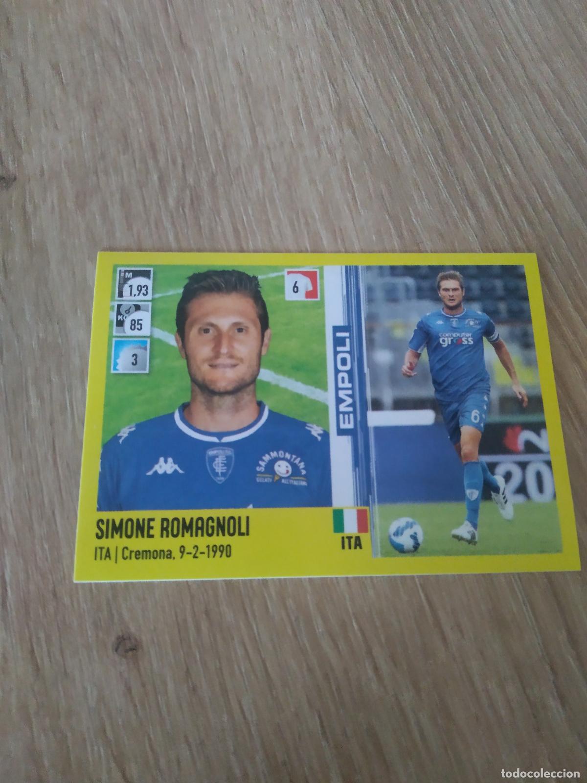 Cromos de F&uacute;tbol: 91 SIMONE ROMAGNOLI EMPOLI CROMO FUTBOL PANINI LIGA ITALIA 21-22 CALCIATORI 2021-2022 SERIE A