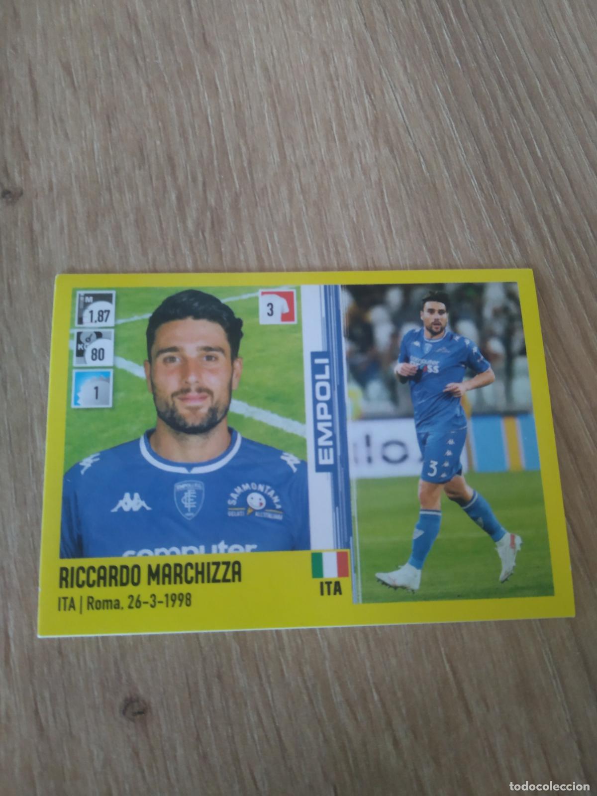 Cromos de F&uacute;tbol: 92 RICCARDO MARCHIZZA EMPOLI CROMO FUTBOL PANINI LIGA ITALIA 21-22 CALCIATORI 2021-2022 SERIE A