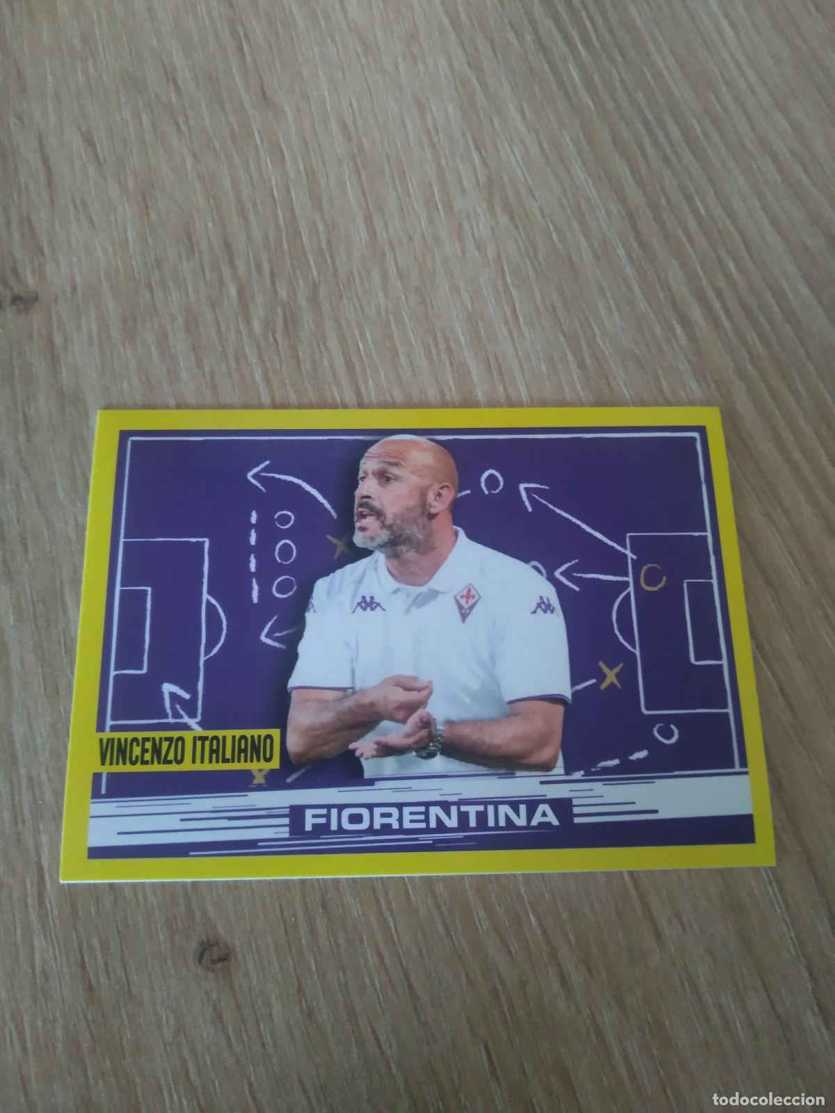 Cromos de F&uacute;tbol: 114 VINCENZO ITALIANO FIORENTINA CROMO FUTBOL PANINI LIGA ITALIA 21-22 CALCIATORI 2021-2022 SERIE A
