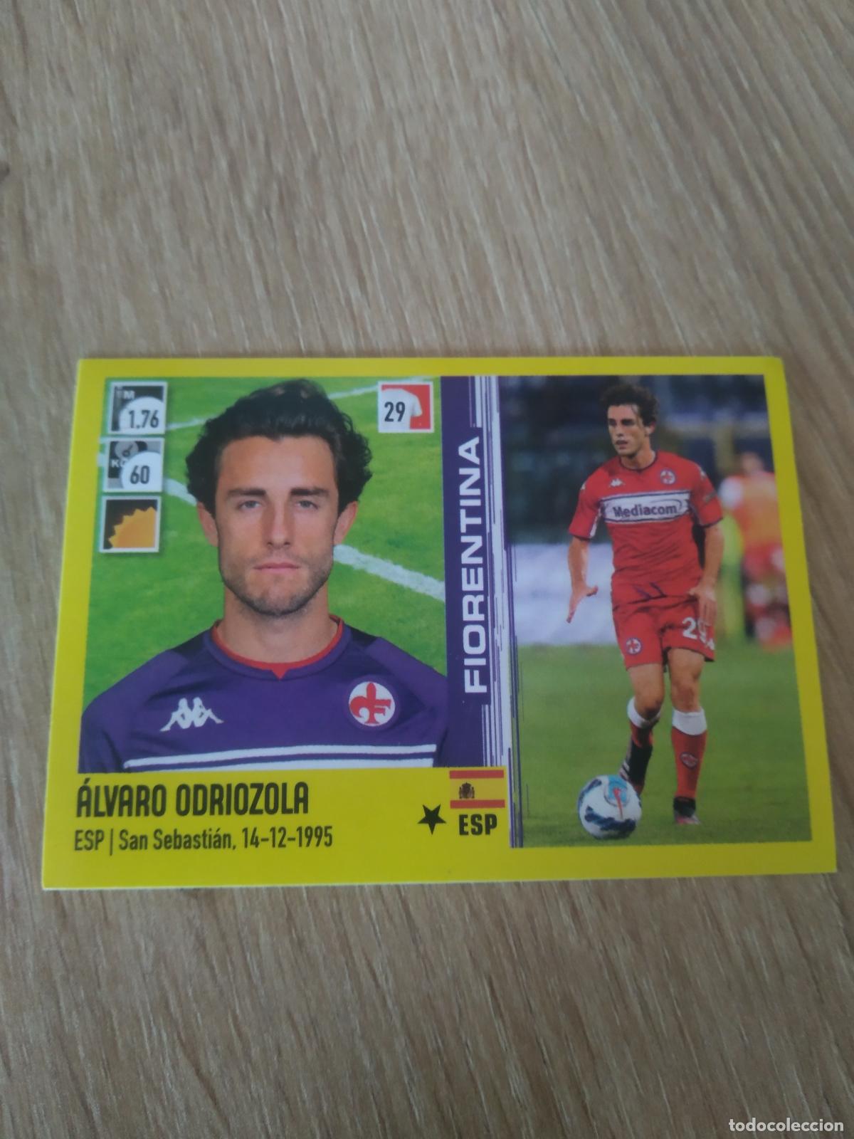 Cromos de F&uacute;tbol: 118 ALVARO ODRIOZOLA FIORENTINA CROMO FUTBOL PANINI LIGA ITALIA 21-22 CALCIATORI 2021-2022 SERIE A