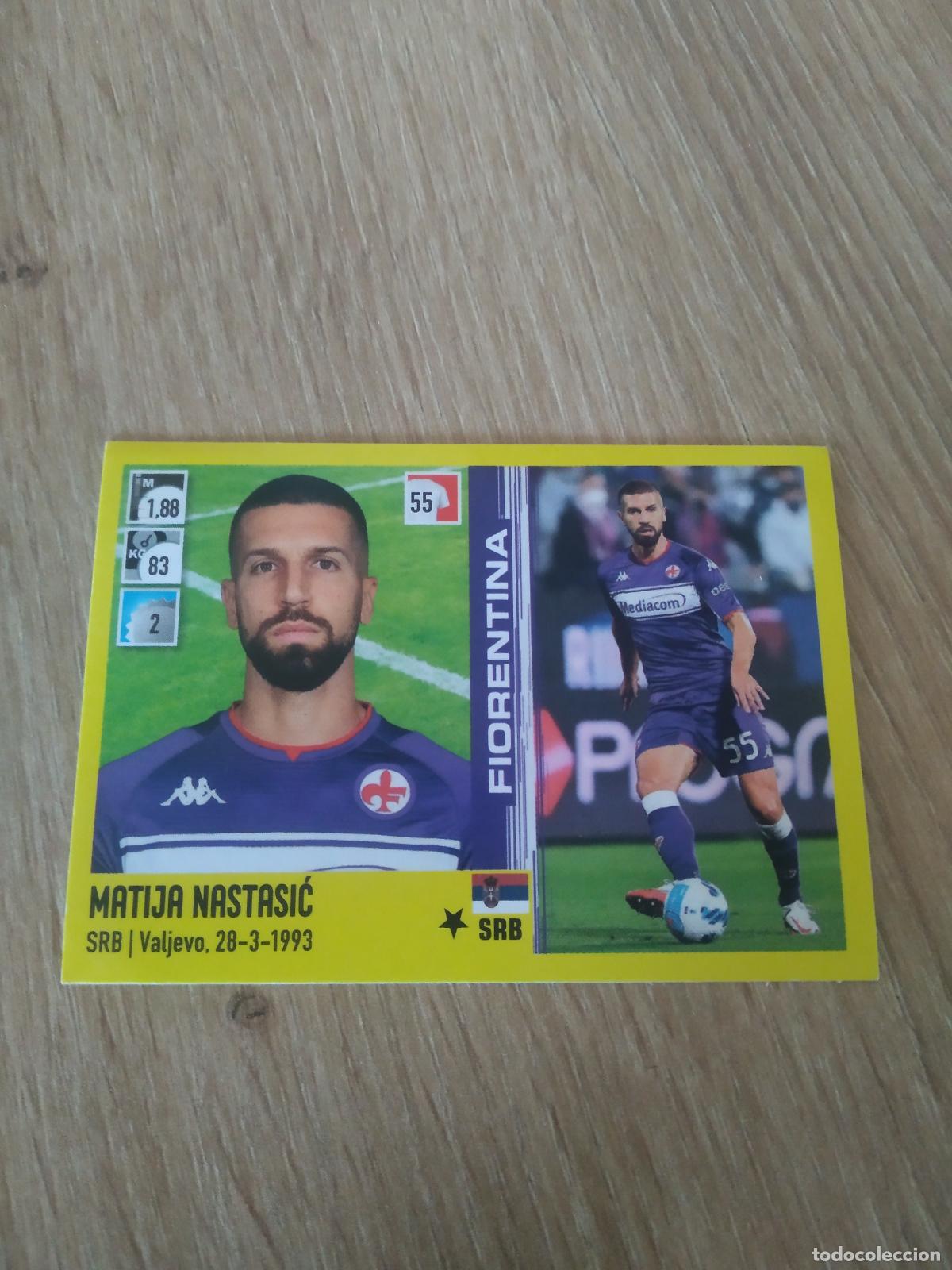 Cromos de F&uacute;tbol: 119 MATIJA NASTASIC FIORENTINA CROMO FUTBOL PANINI LIGA ITALIA 21-22 CALCIATORI 2021-2022 SERIE A