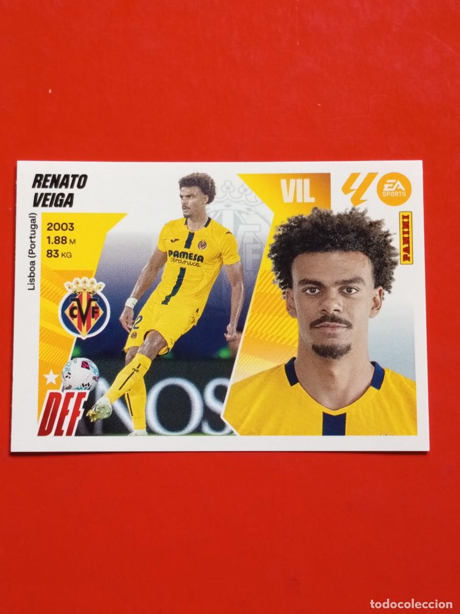 Cromos de F&uacute;tbol: Liga este 25 26 Panini RENATO VEIGA FICHAJE N&deg;45 VILLARREAL nuevo sin pegar