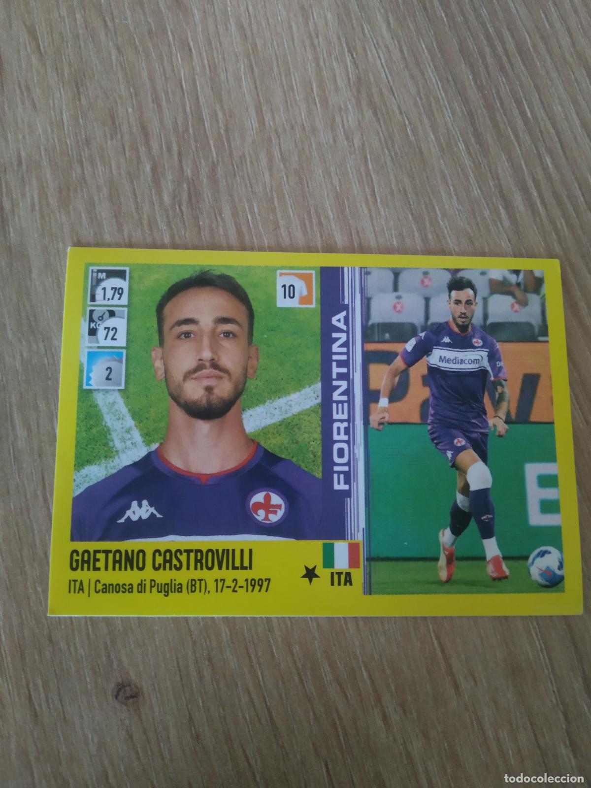 Fu&szlig;ball-Sticker: 127 CASTROVILLI FIORENTINA CROMO FUTBOL PANINI LIGA ITALIA 21-22 CALCIATORI 2021-2022 SERIE A
