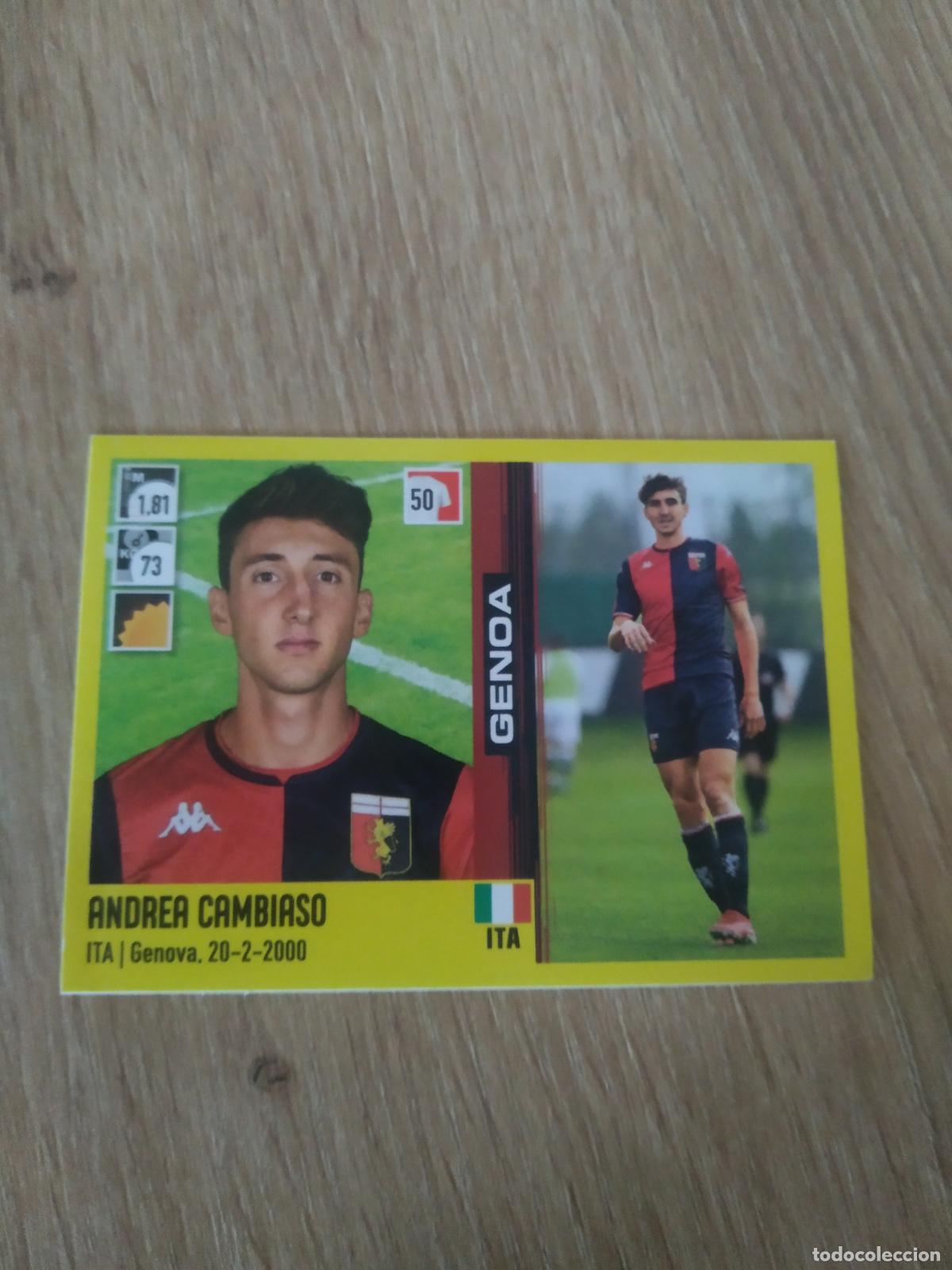 Figurine di Calcio: 144 ANDREA CAMBIASO GENOA CROMO FUTBOL PANINI LIGA ITALIA 21-22 CALCIATORI 2021-2022 SERIE A