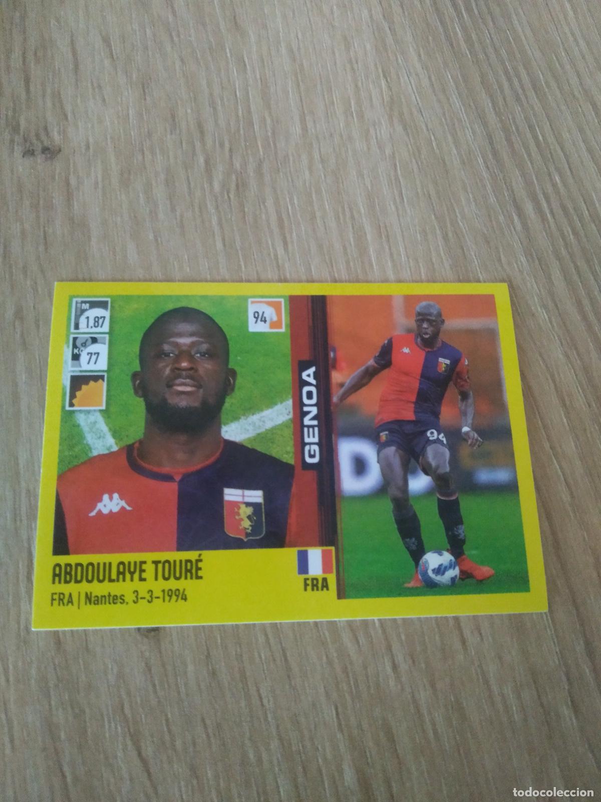 Figurine di Calcio: 148 ABDOULAYE TOURE GENOA CROMO FUTBOL PANINI LIGA ITALIA 21-22 CALCIATORI 2021-2022 SERIE A