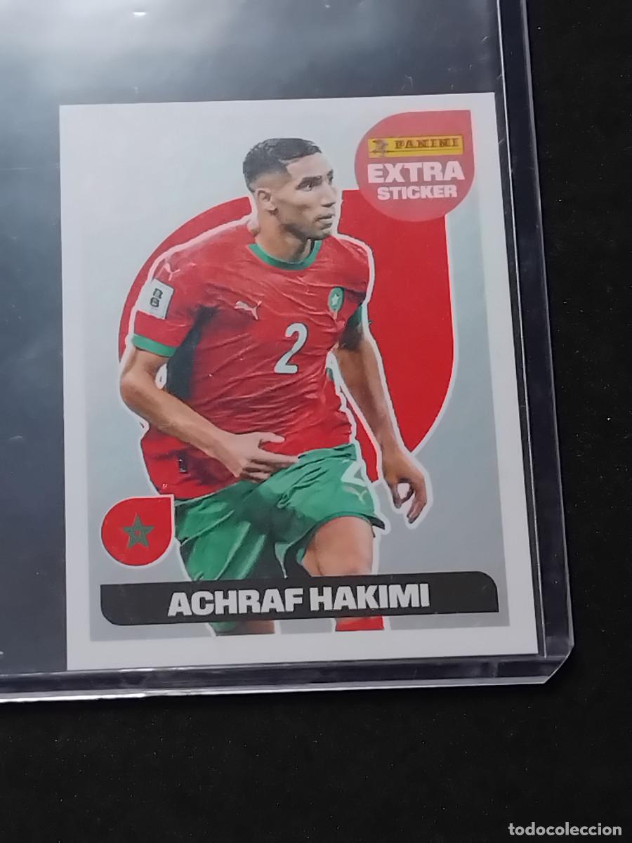 Cromos de F&uacute;tbol: EXTRA STICKER ACHRAF HAKIMI PLATA SILVER - MARRUECOS MOROCCO - PANINI MUNDIAL FIFA WORLD CUP 2026