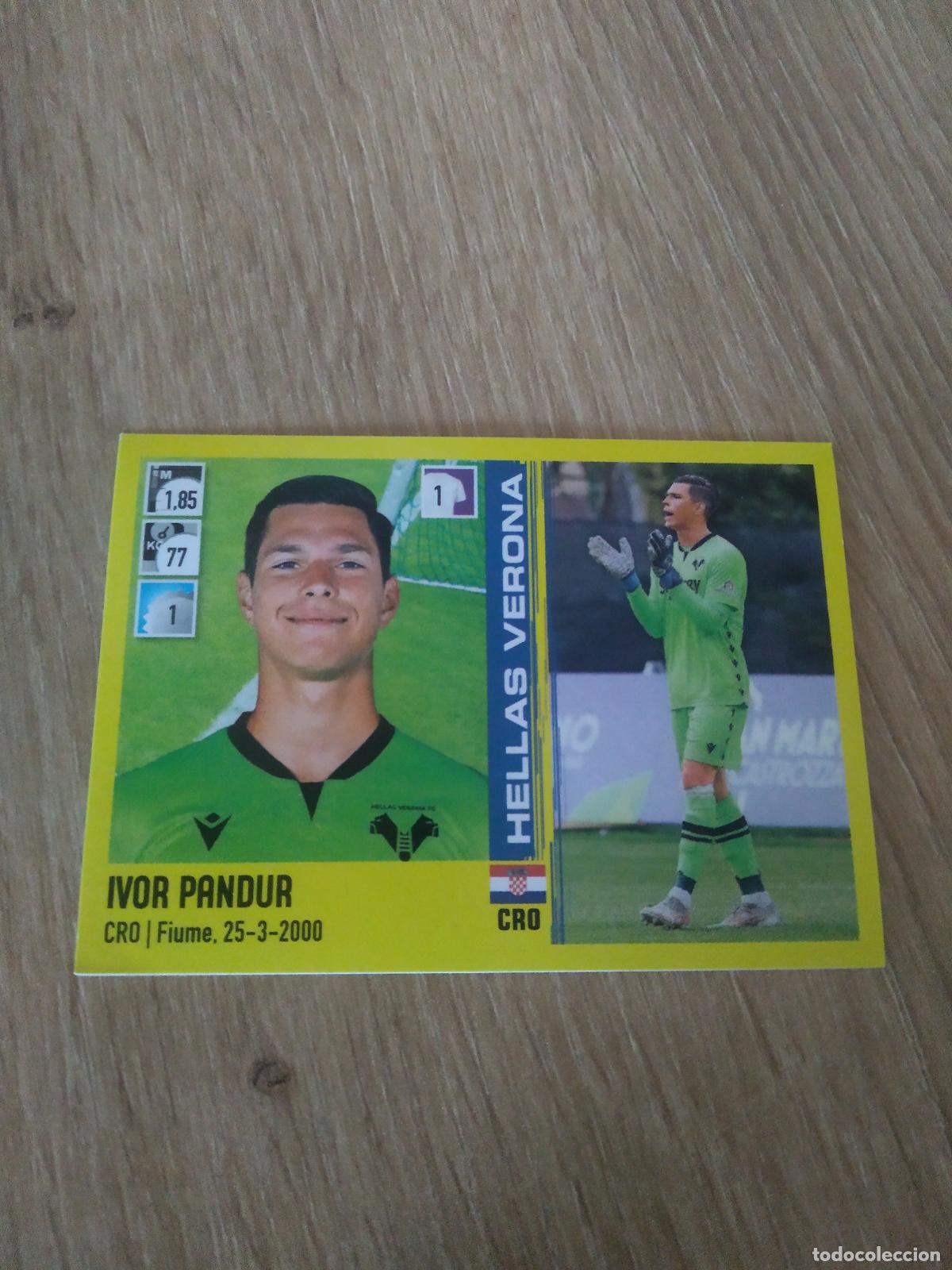 Cromos de F&uacute;tbol: 163 IVOR PANDUR HELLAS VERONA CROMO FUTBOL PANINI LIGA ITALIA 21-22 CALCIATORI 2021-2022 SERIE A