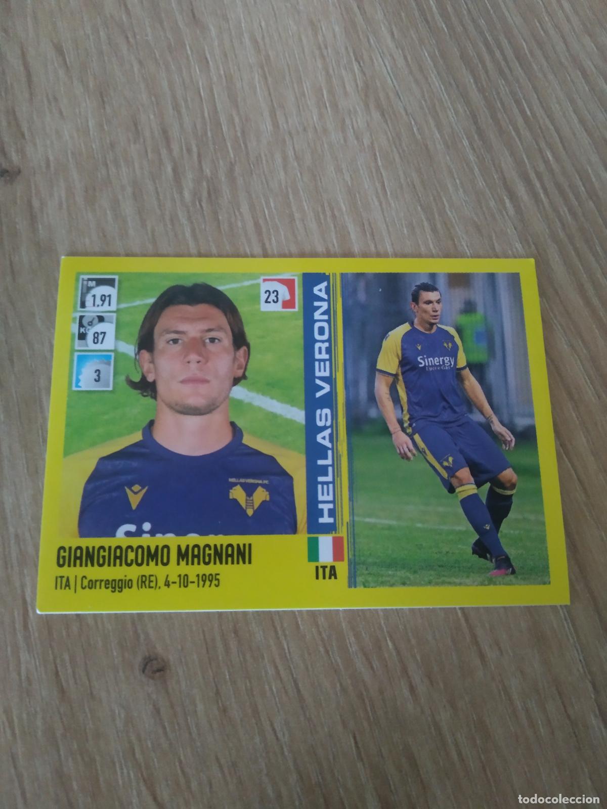 Cromos de F&uacute;tbol: 165 MAGNANI HELLAS VERONA CROMO FUTBOL PANINI LIGA ITALIA 21-22 CALCIATORI 2021-2022 SERIE A